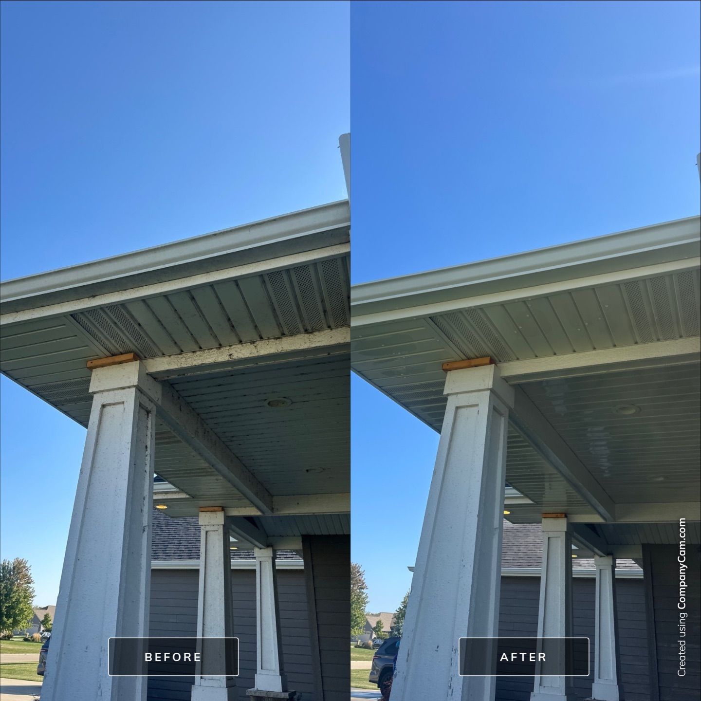 Project in Kenosha by Simmons Power & Soft Washing