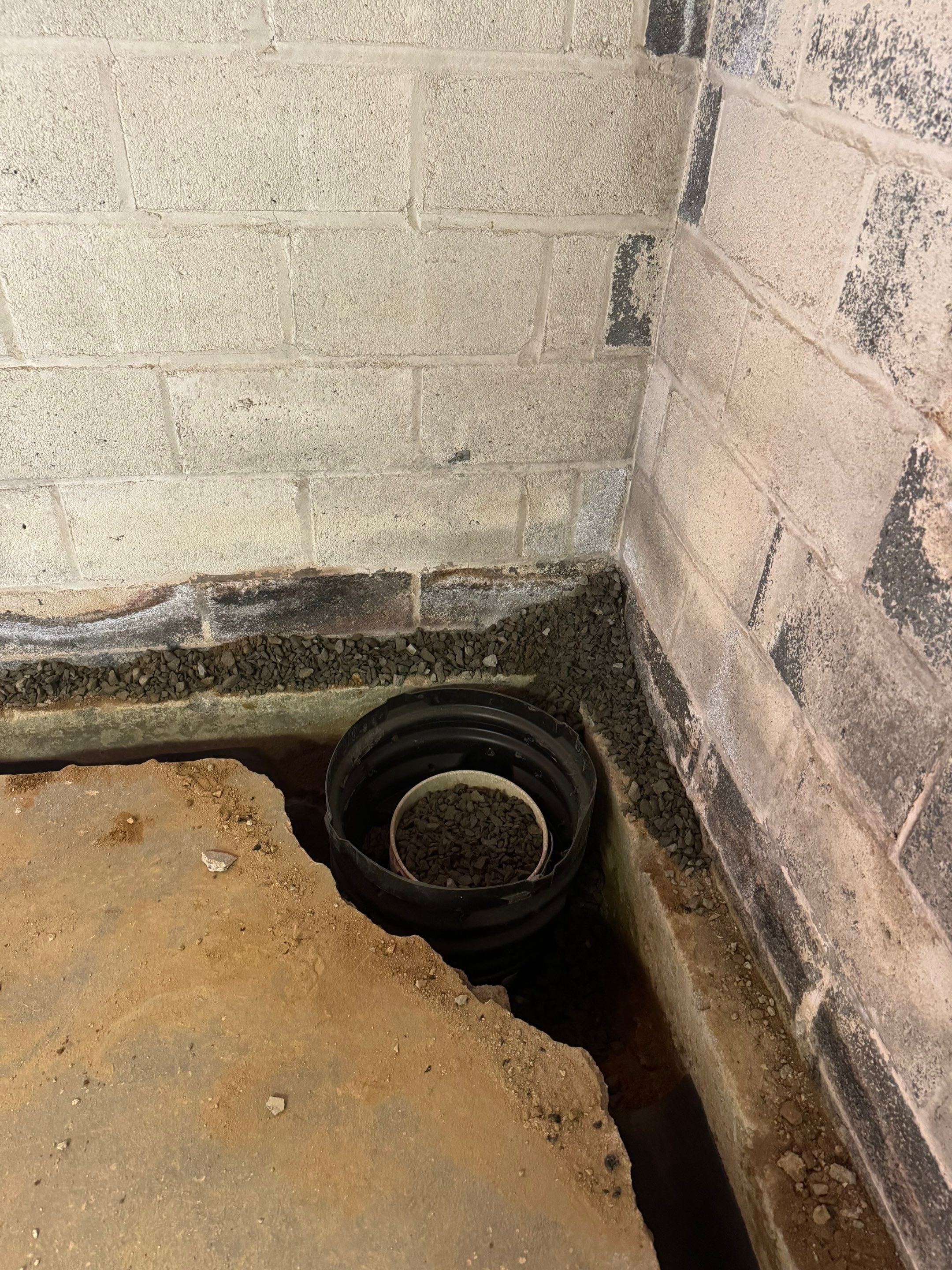 Interior French Drain Washington Township, NJ by Pure Service Pro, LLC 