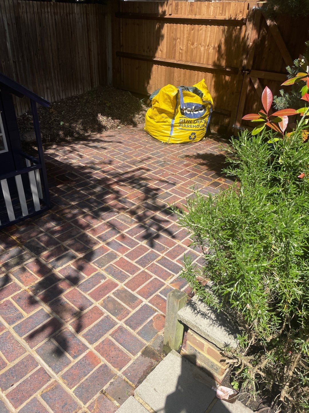 Driveway And Patio Clean using honda 21 ltr/min by Ges Exterior Cleaning ltd