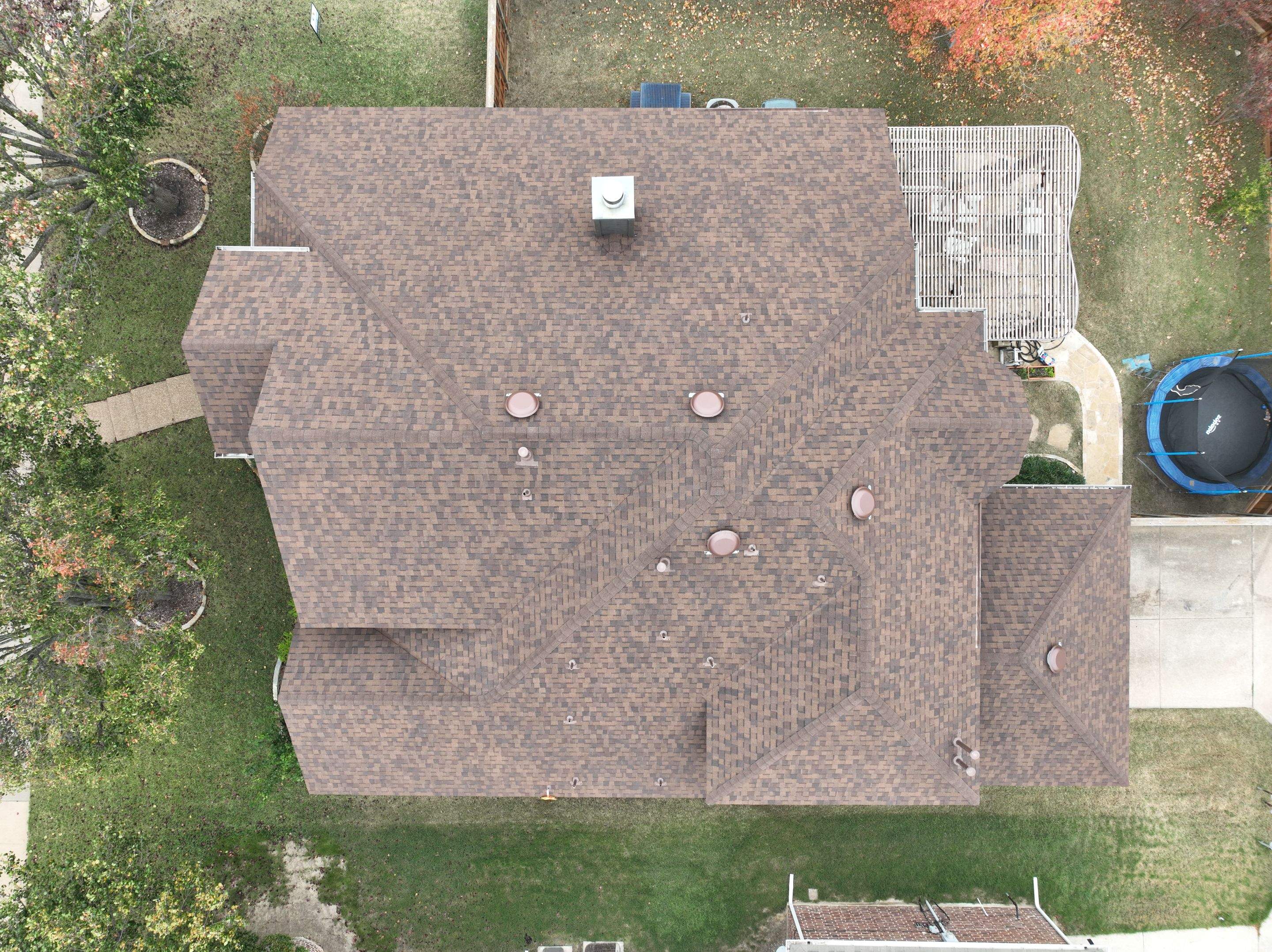 Residential Roofing Installation using CertainTeed Landmark Burnt Sienna by OneSource Roofing and Restoration