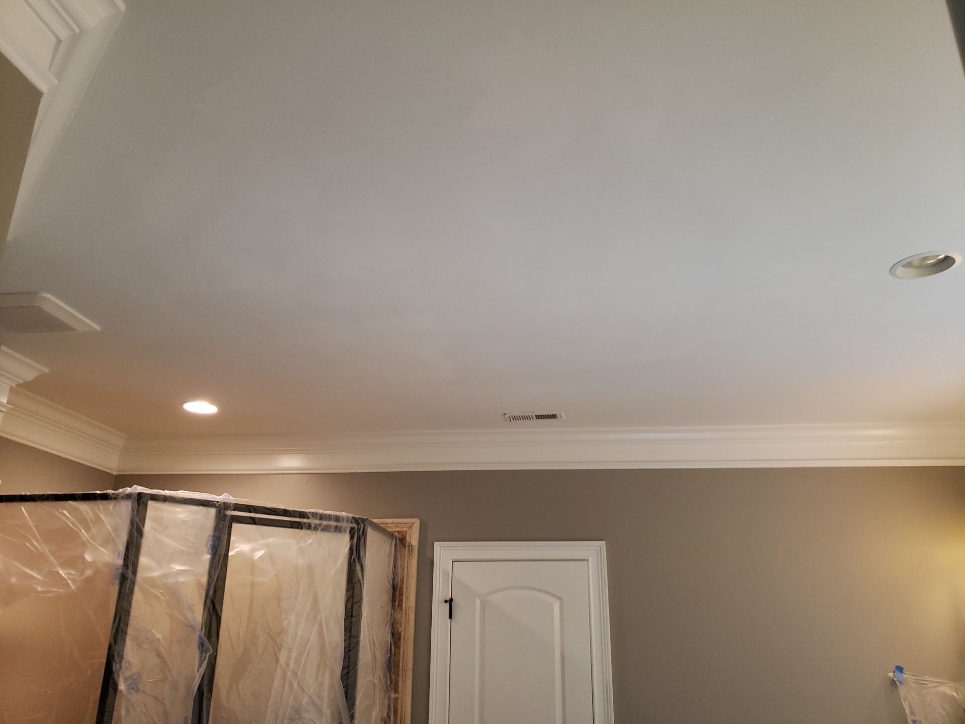 Bathroom Ceiling Transformation by A Step Above Handy LLC