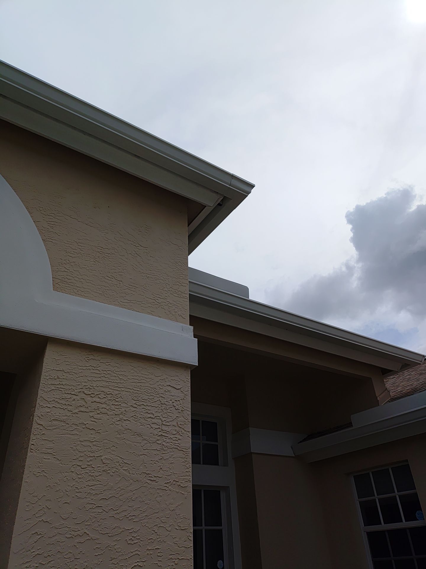Splash Guard System Installation in Fort Myers FL by Gutter Professor by Gutter Professors