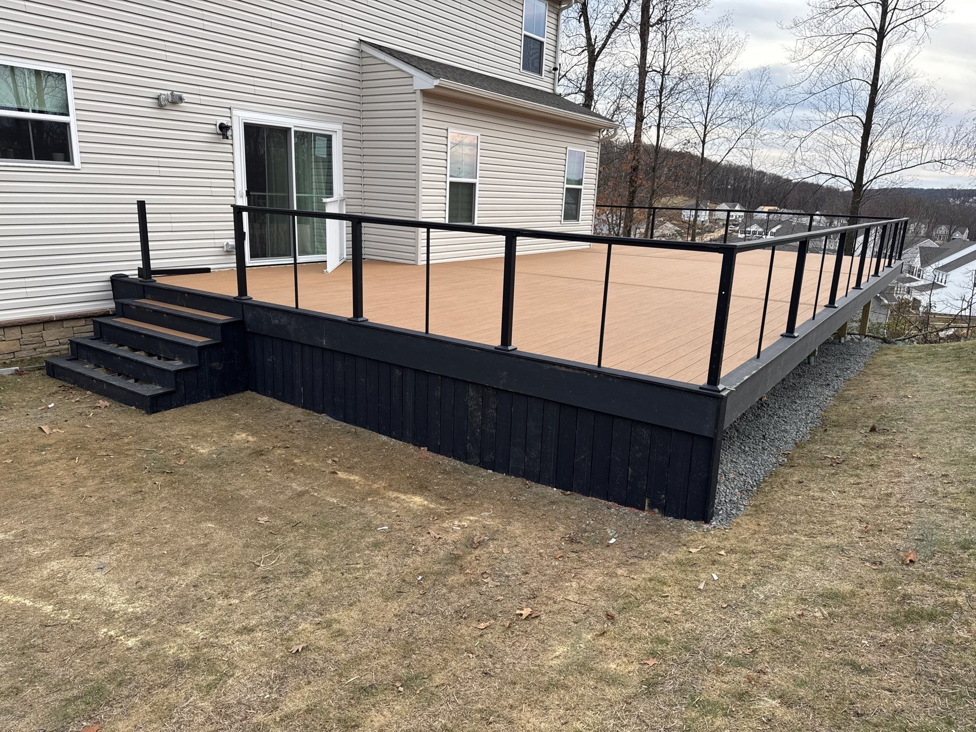 New Deck in Roxbury, New Jersey by deck guardian