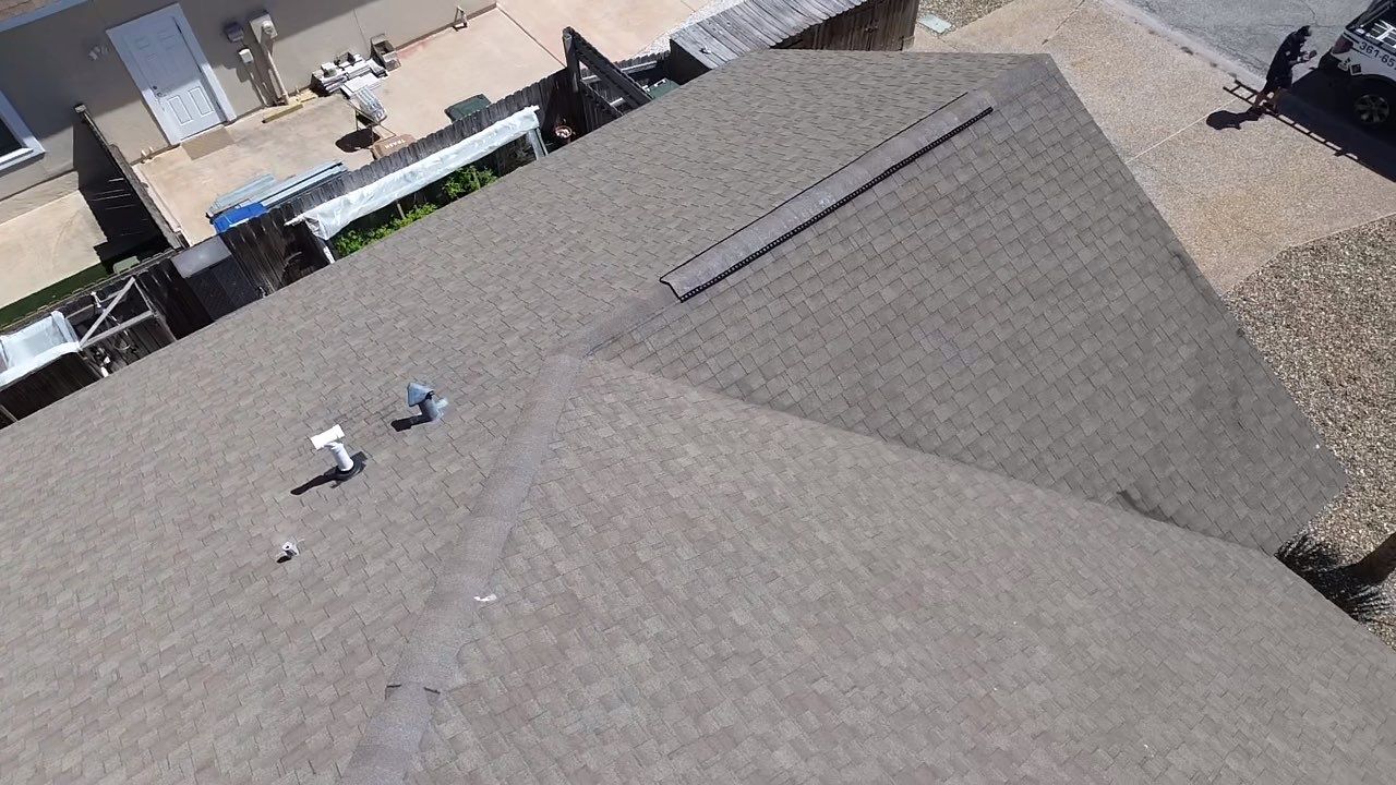 Residential Roofing Installation using GAF HDZ Slate by Lighthouse Roofing