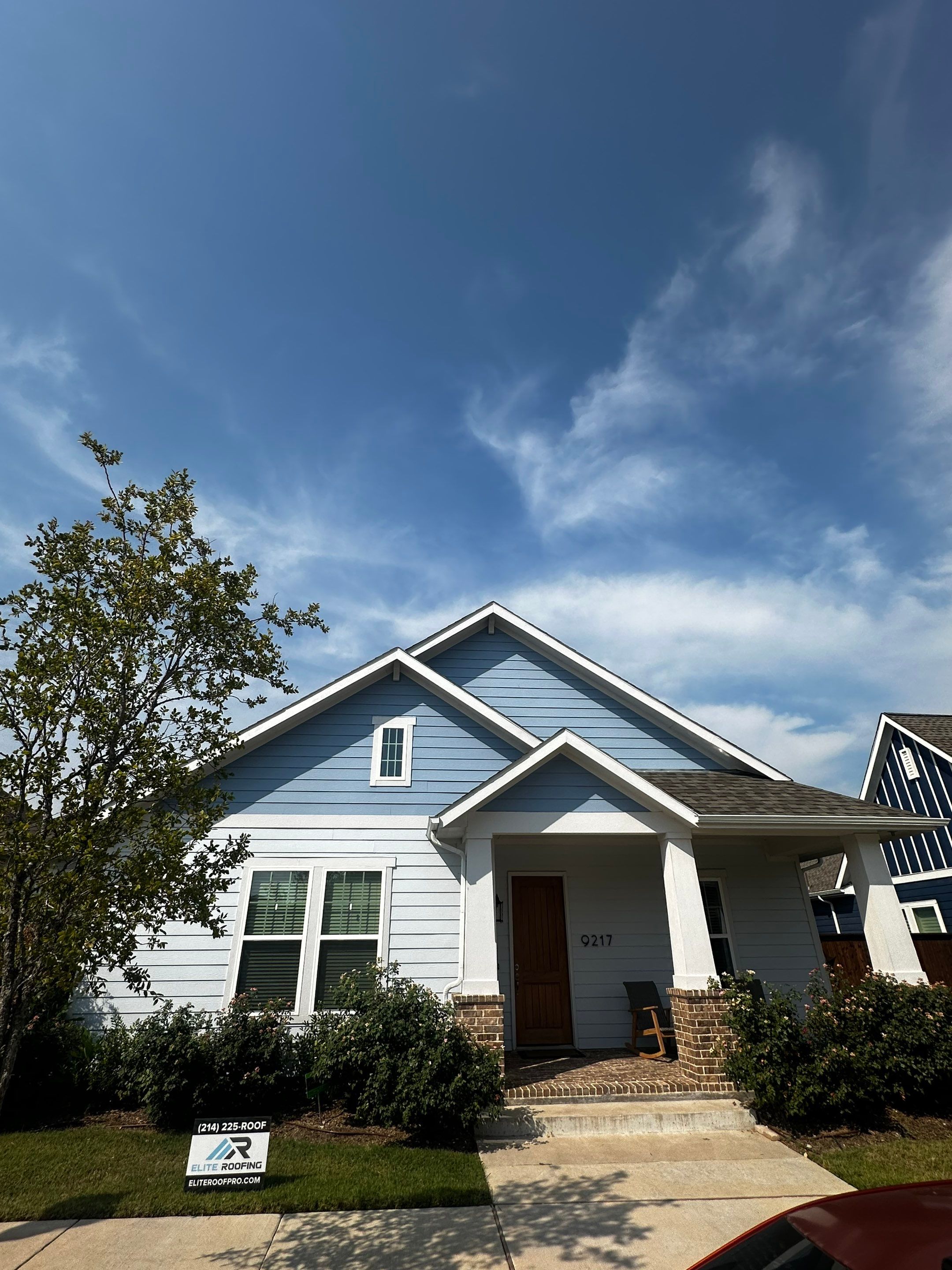 Residential Roof Replacement using GAF HDZ - Weathered Wood by Elite Roofing LLC