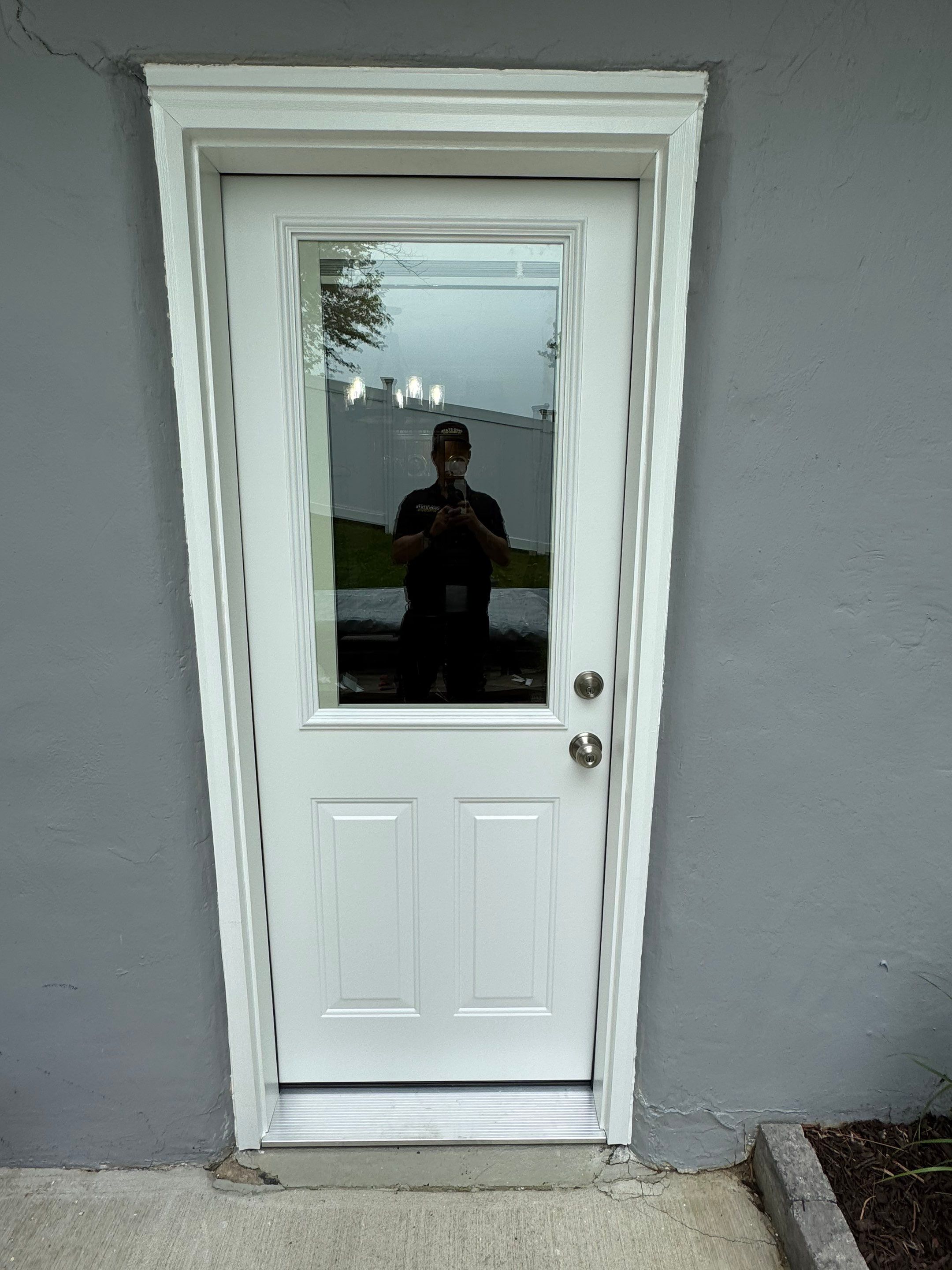 Exterior Entry and Storm Door Replacement in Weirton, West Virginia by Ohio State Windows
