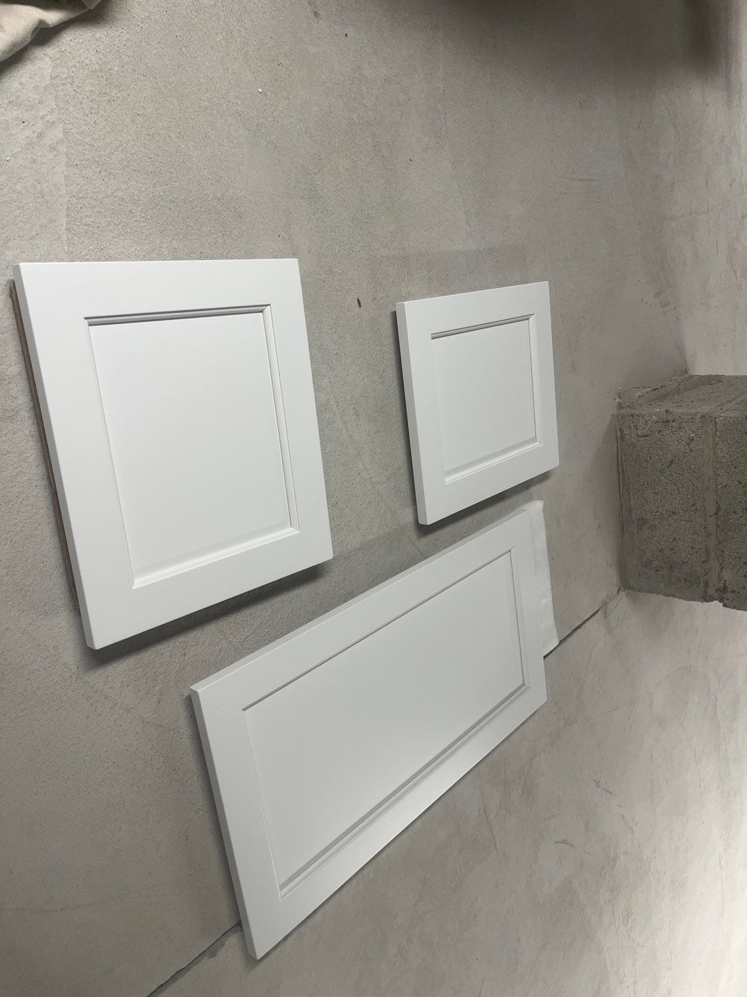 Cabinet Doors Refinished by Fresh Coat Works LLC