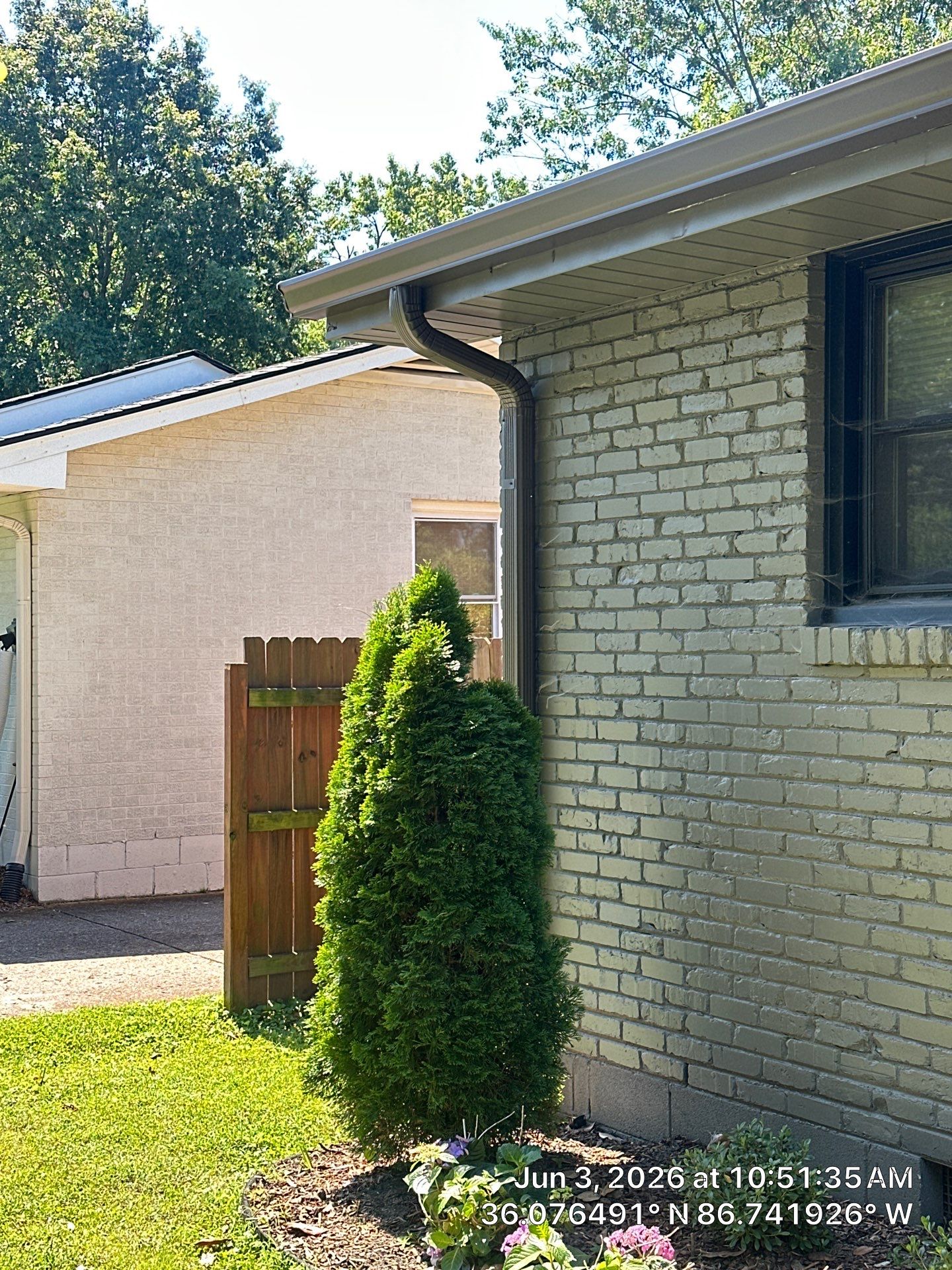 Residential Asphalt Shingle Roof and Gutter Replacement in Nashville by Shinglesmiths Roofing