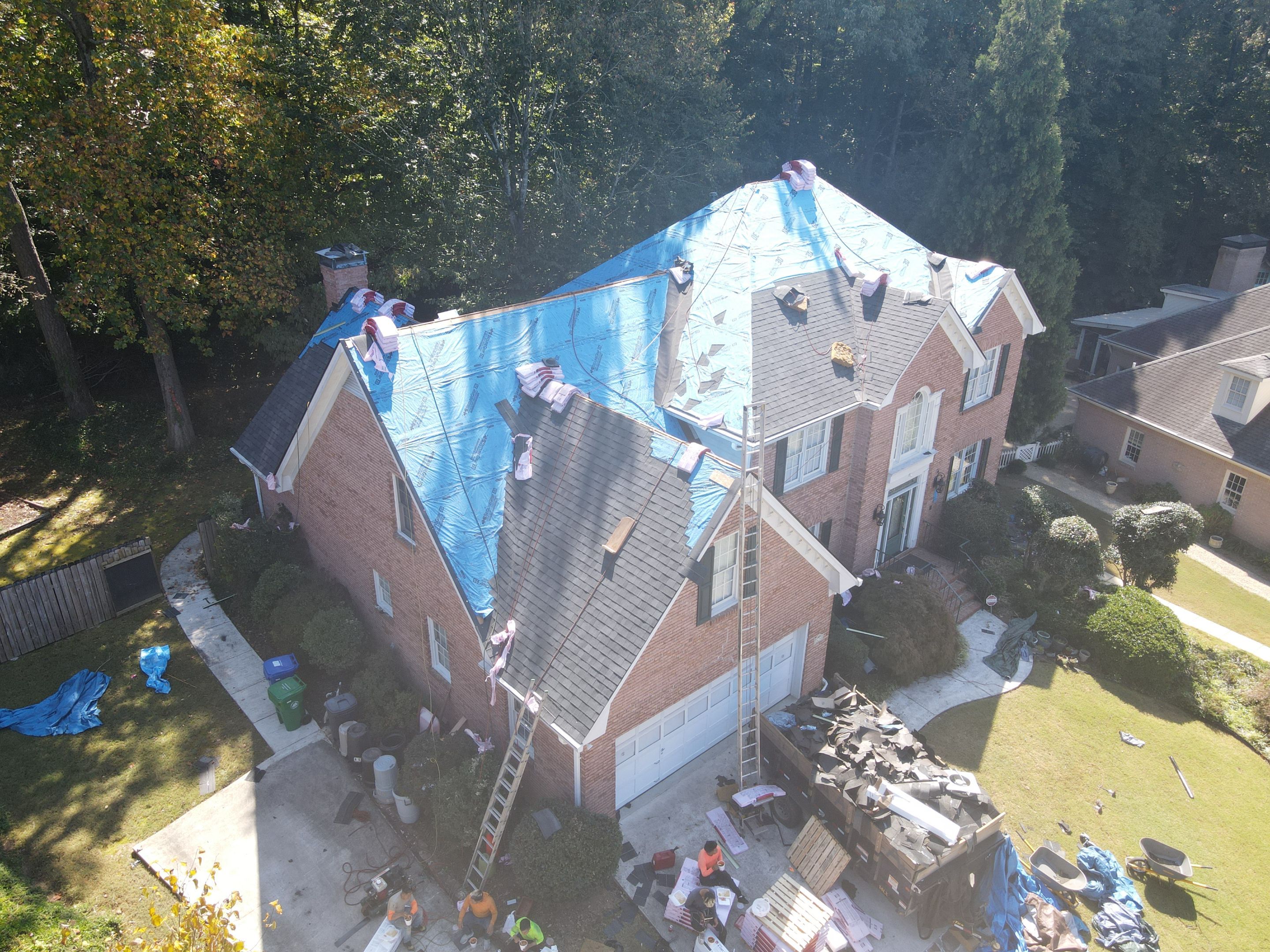 Residential Roofing Installation using Owens Corning by Inspector Roofing and Restoration