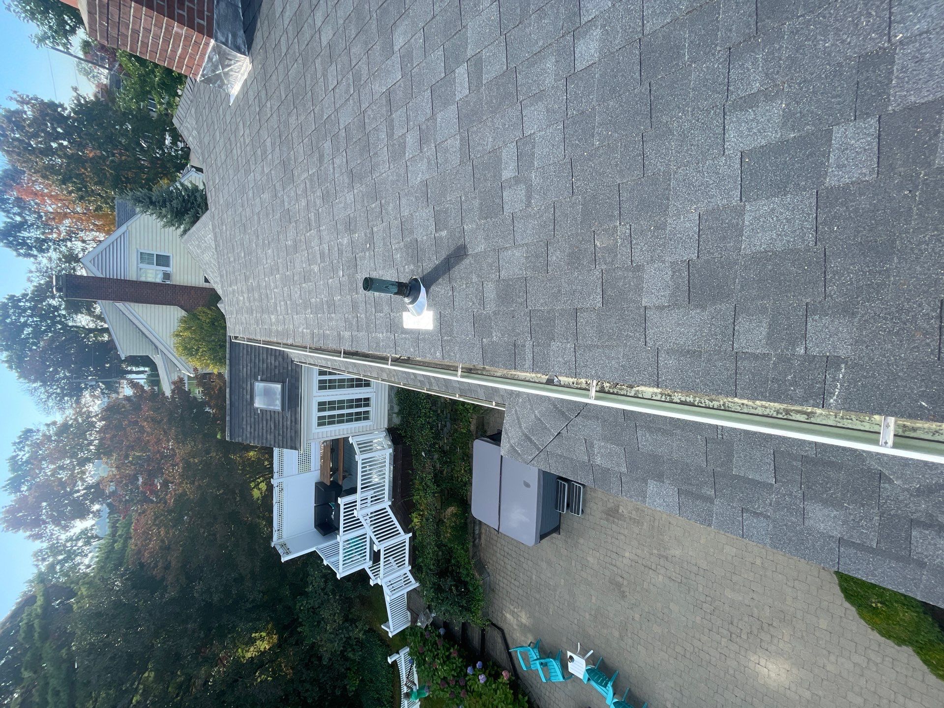 Residential Roofing Installation using Owens Corning Duration Onyx Black by A Plus Exterior