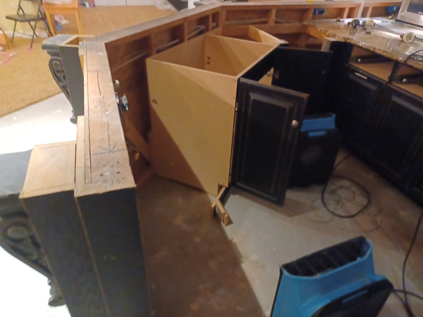 Project in Novi by EzDry Water Mitigation & Property Restoration