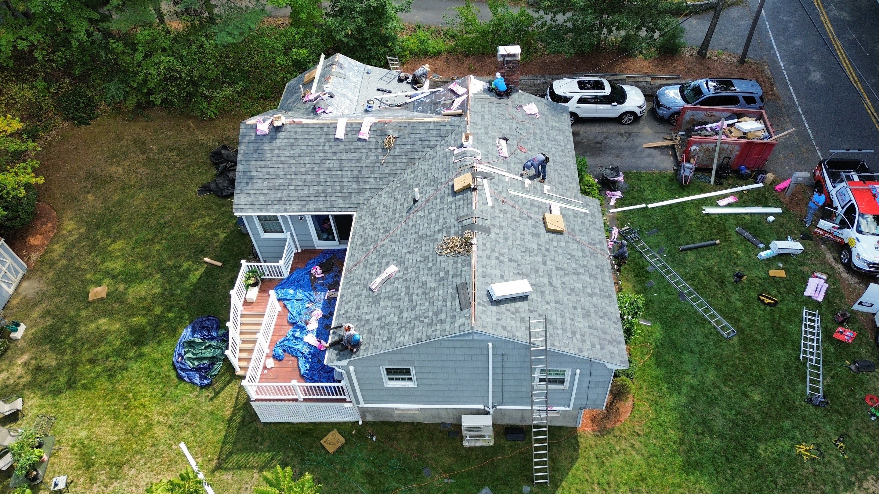 Roof, Trim & Chimney Restoration – Chelmsford, MA by Mighty Dog Roofing of Greater Middlesex County