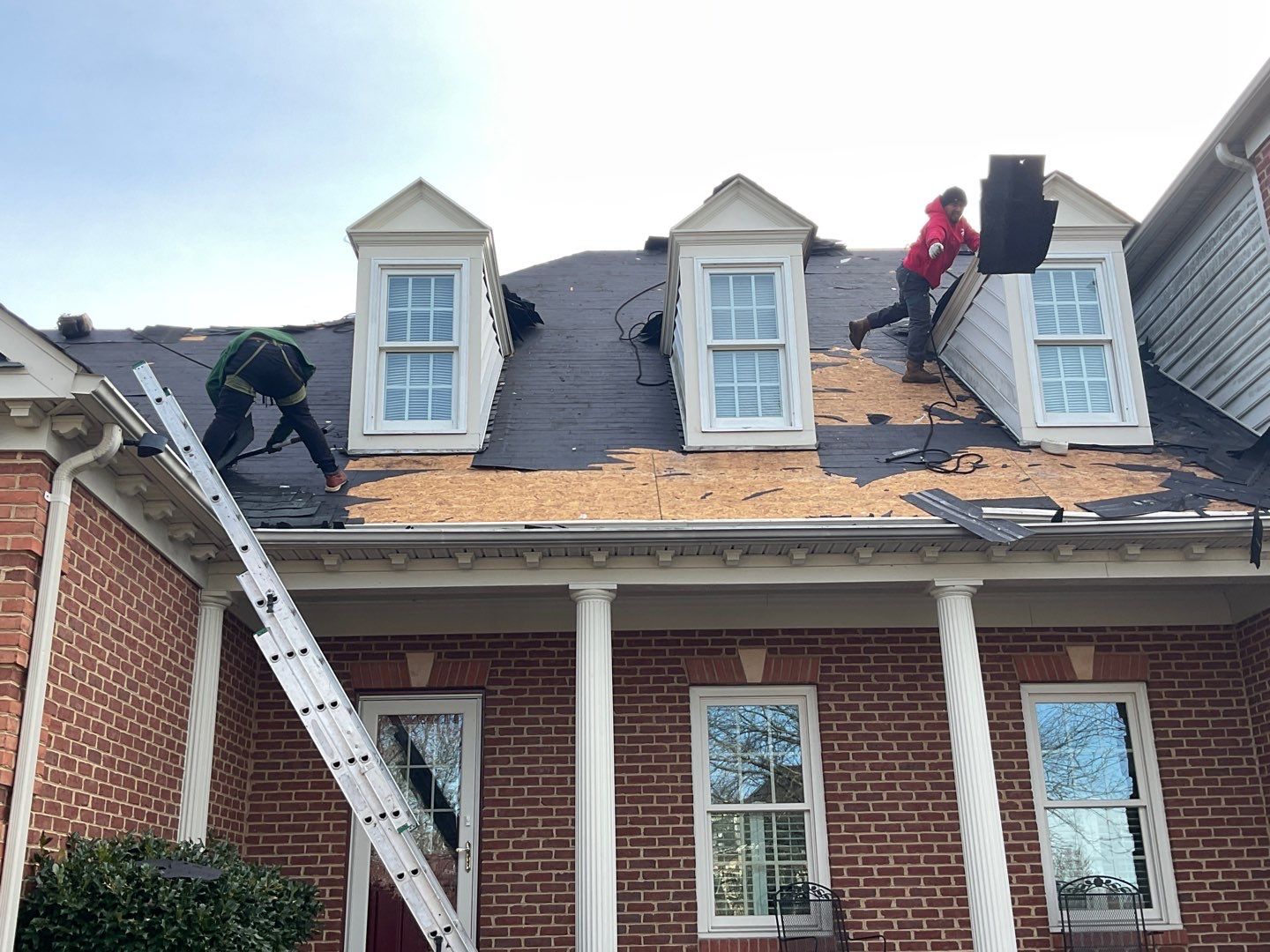 New Roof Installation & New Gutters and downspouts  by Alpha Design Services