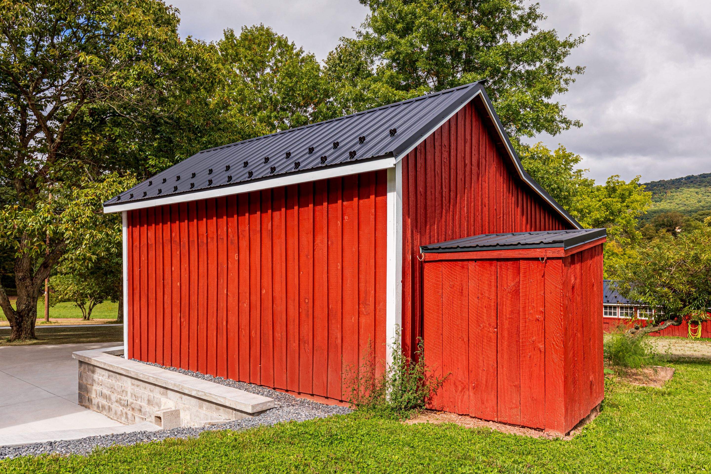 Metal Roof-black by Esh Builders