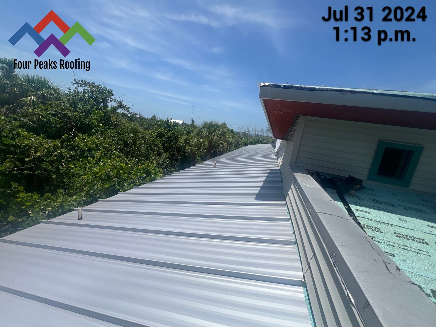 Residential Roof Installation by Four Peaks Roofing