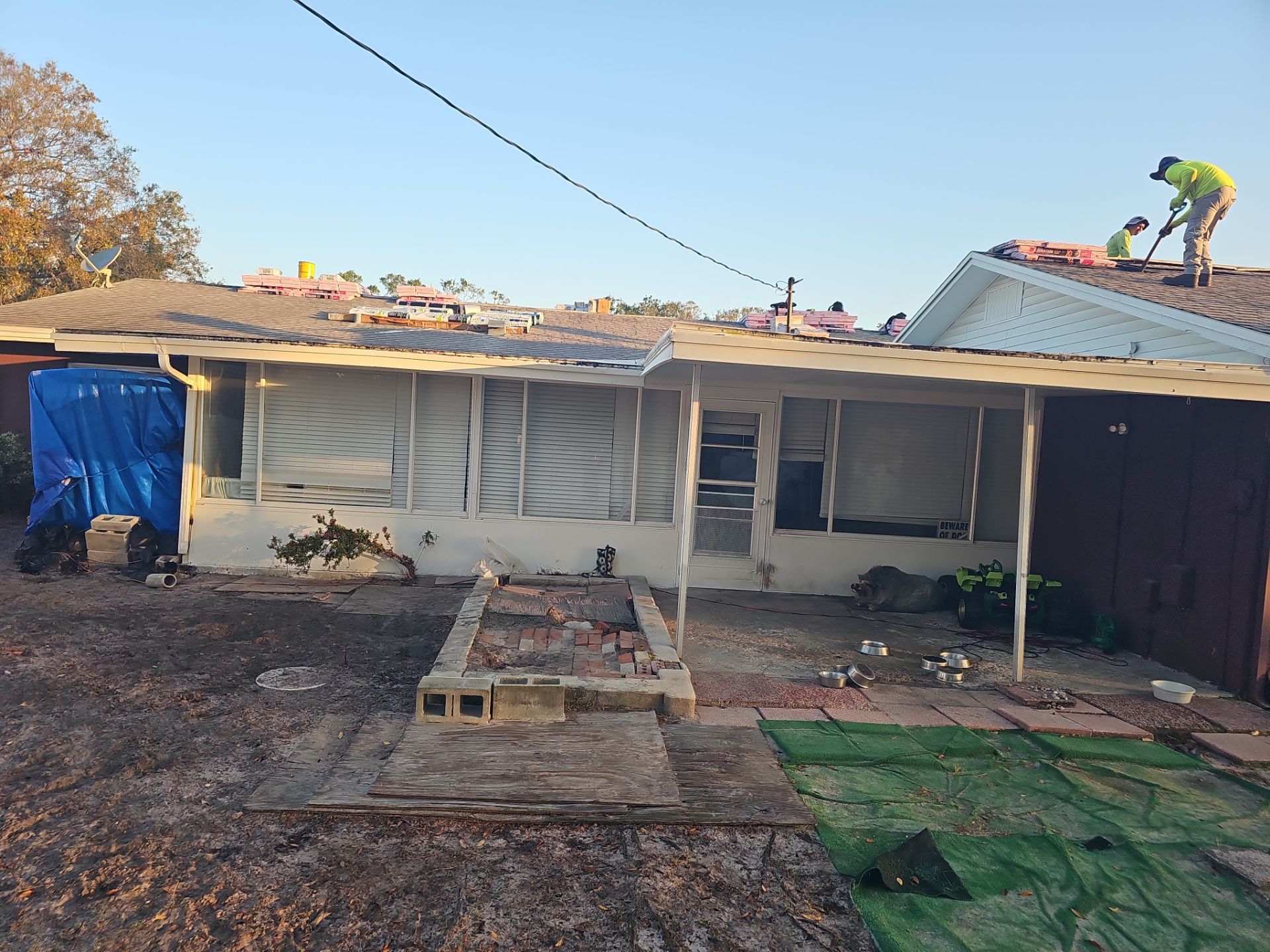Project in Pinellas Park 33781 by Mitchell Roofing Company LLC 