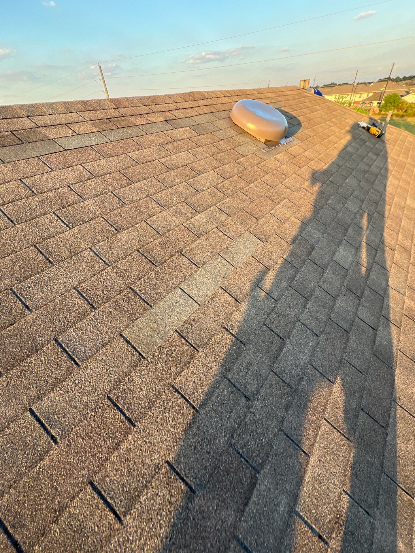 Hail Damage using Owen's Corning Duration (Lifetime) Shingles by Roof Repair Company
