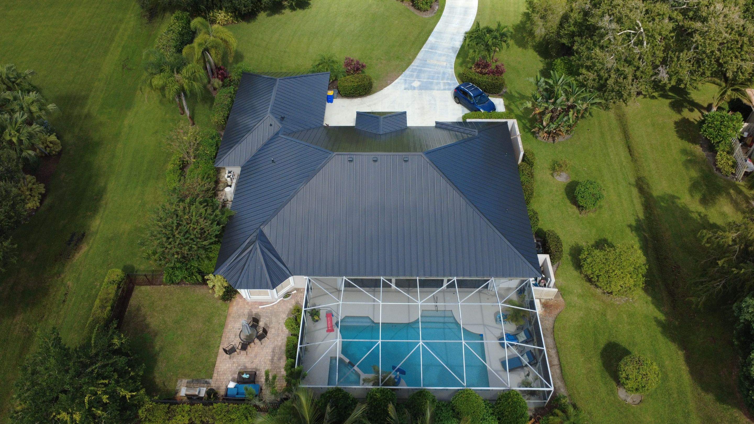 Kynar (Color Coated) Standing Seam Metal Roof Replacement by Sailfish Roofing