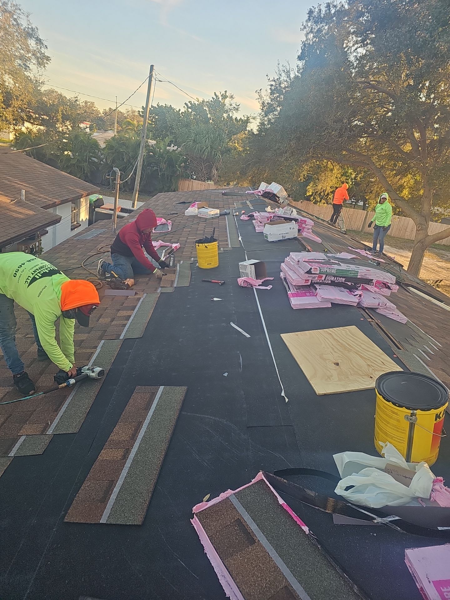 Project in Pinellas Park 33781 by Mitchell Roofing Company LLC 