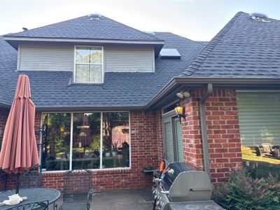roof replacement & skylight repair in Edmond