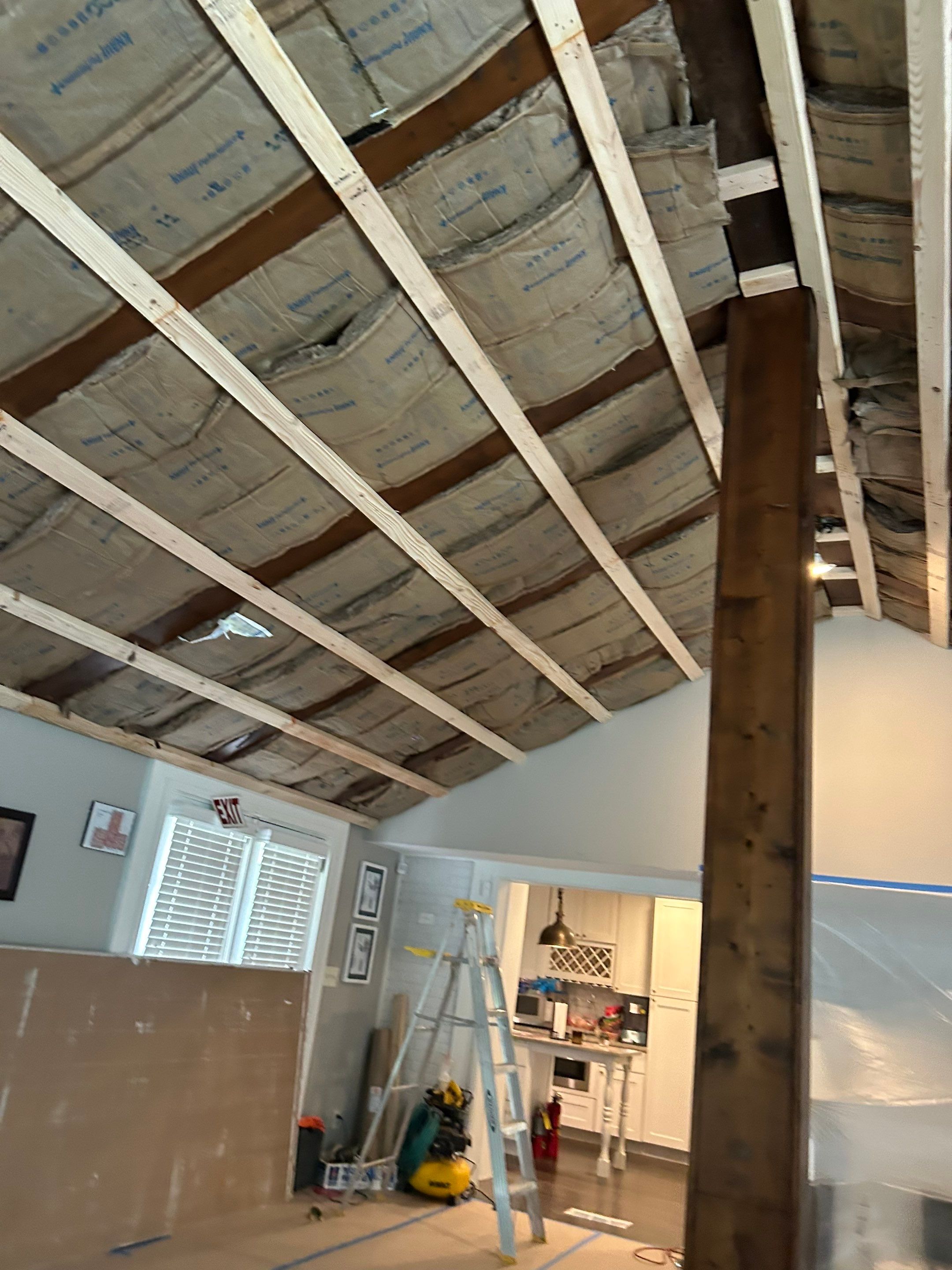 Ceiling Renovation & Insulation Upgrade by PGP Surface Solutions, LLC