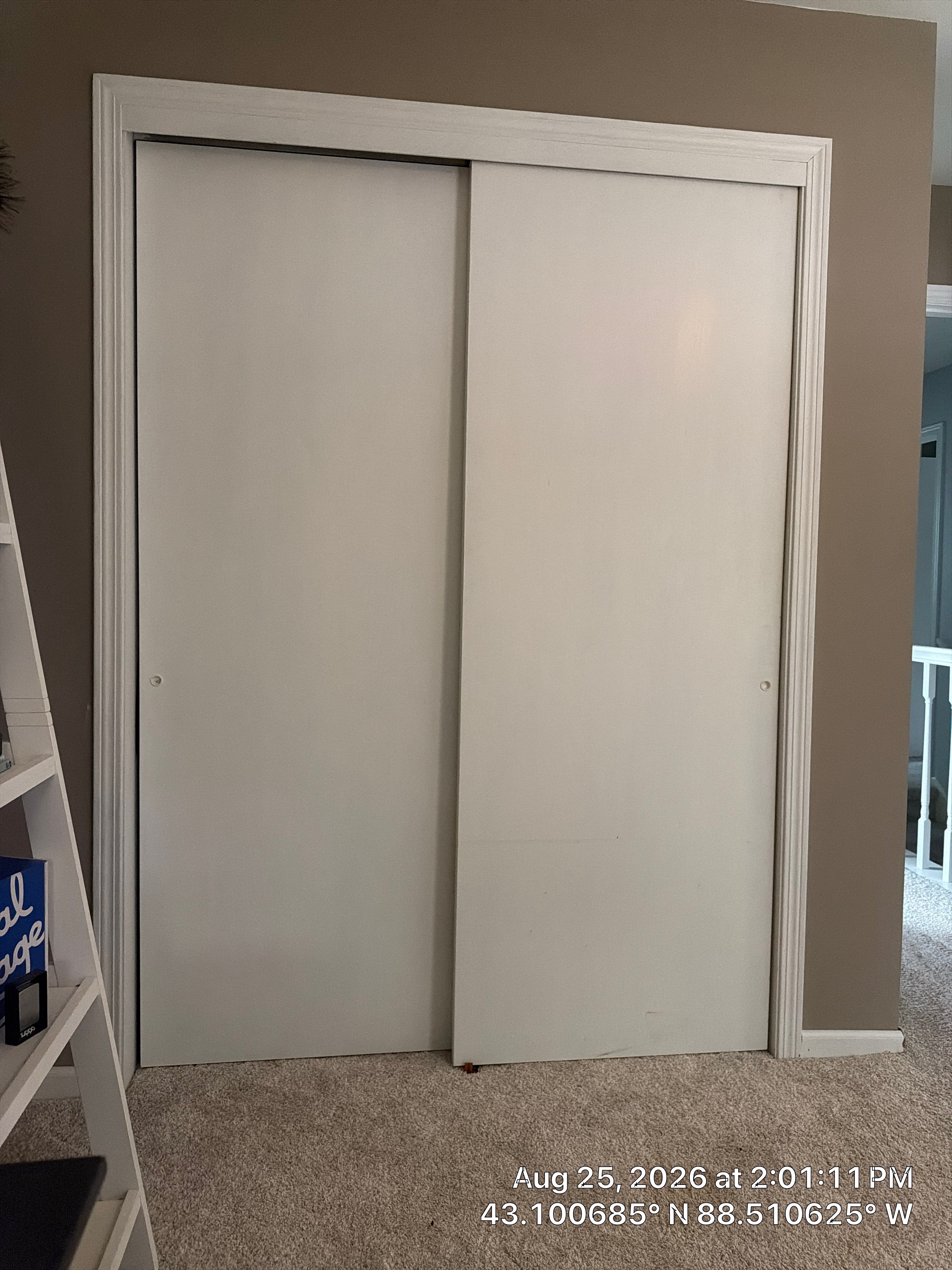 Interior Sliding Closet Door and Trim Installation in Oconomowoc by CompanyCam Sales Demo
