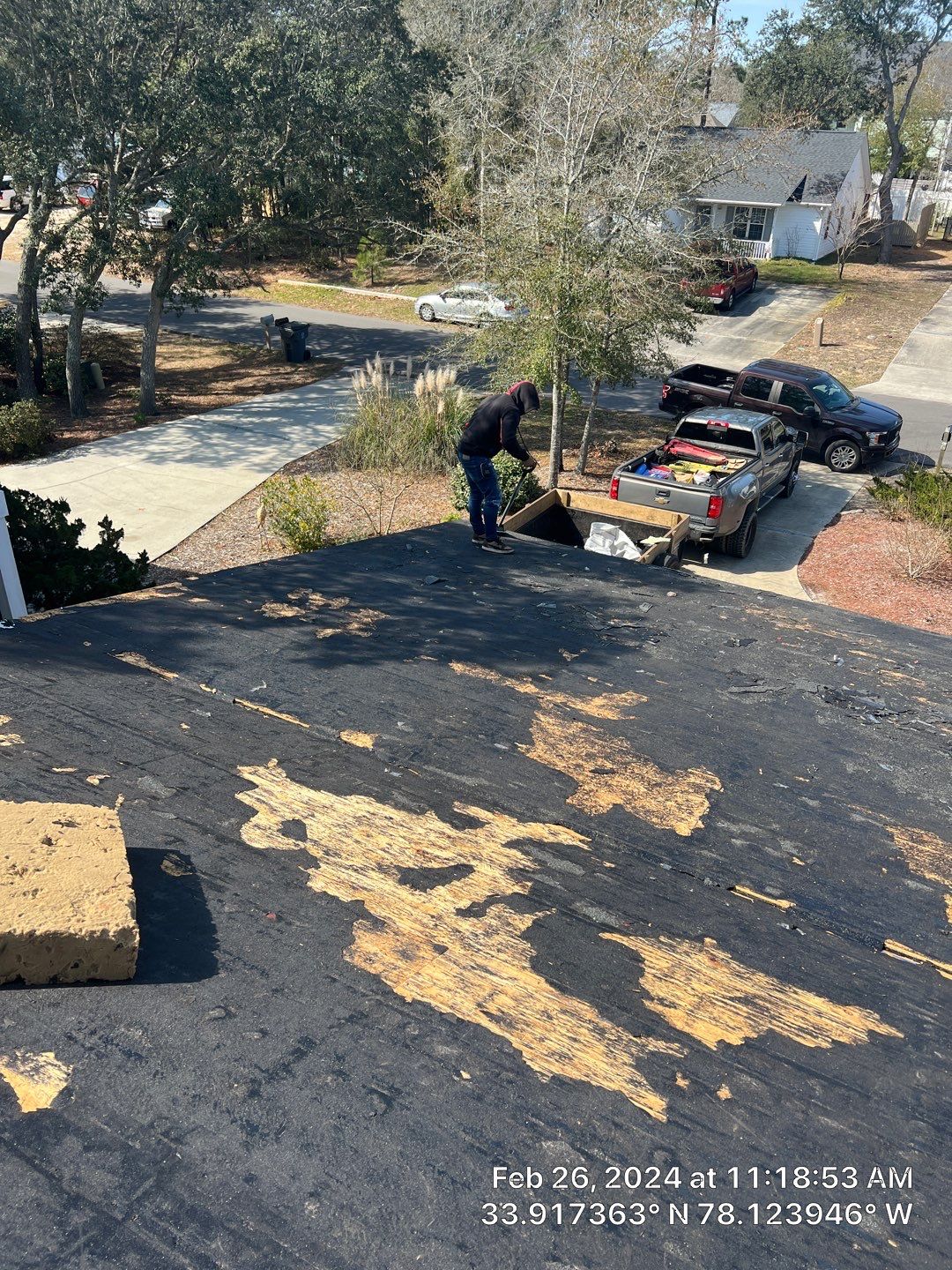 Fire Damage using CertainTeed Landmark Georgetown Gray 3/S by RGR Construction and Roofing, LLC