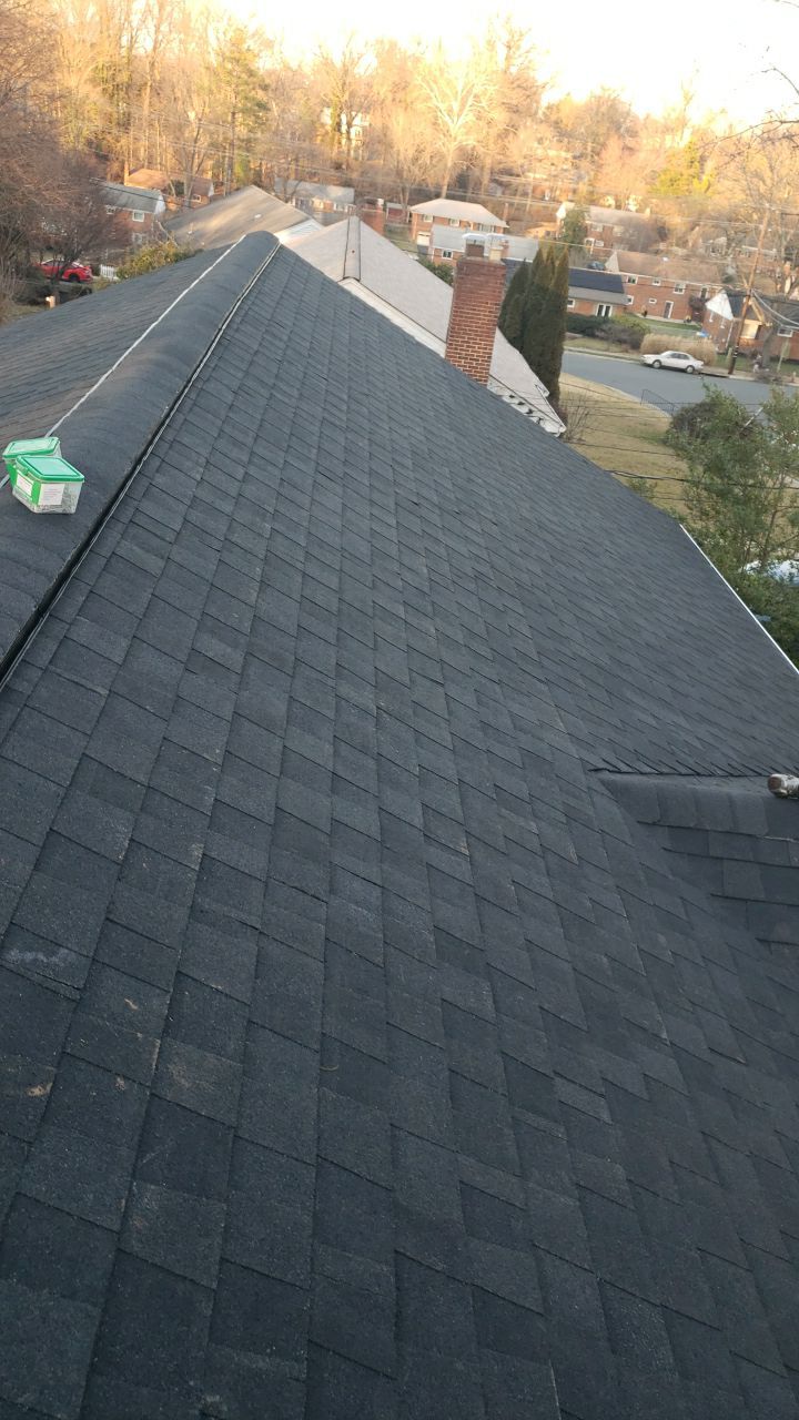 Annandale: CertainTeed Landmark Pro Designer Shingles in Max Def Charcoal Black by RM Banning, Inc.