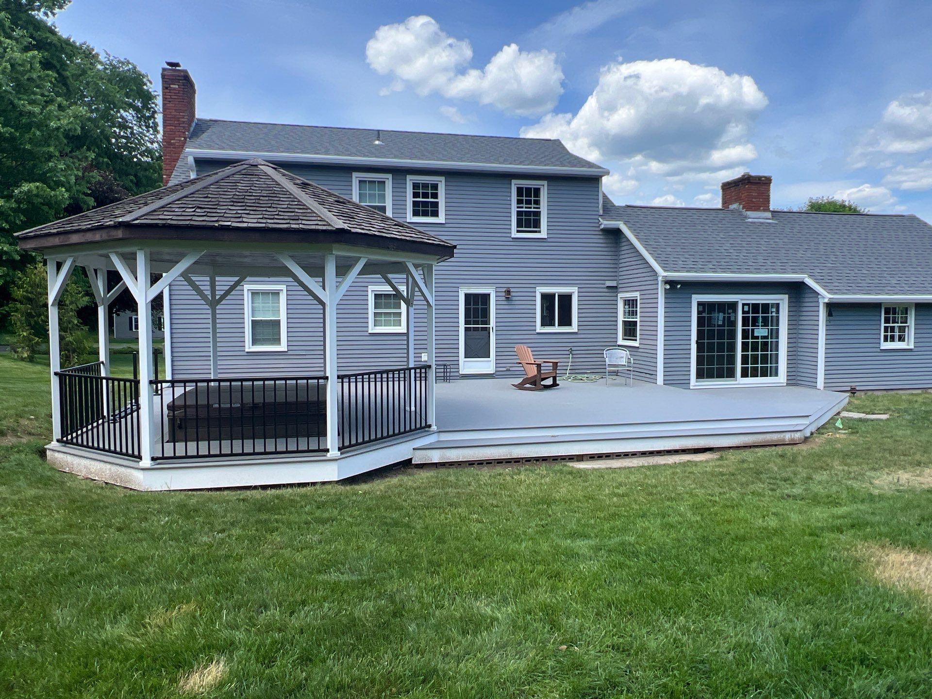 Deck Repair using Trex Select Decking by Chagnon Building & Remodeling LLC