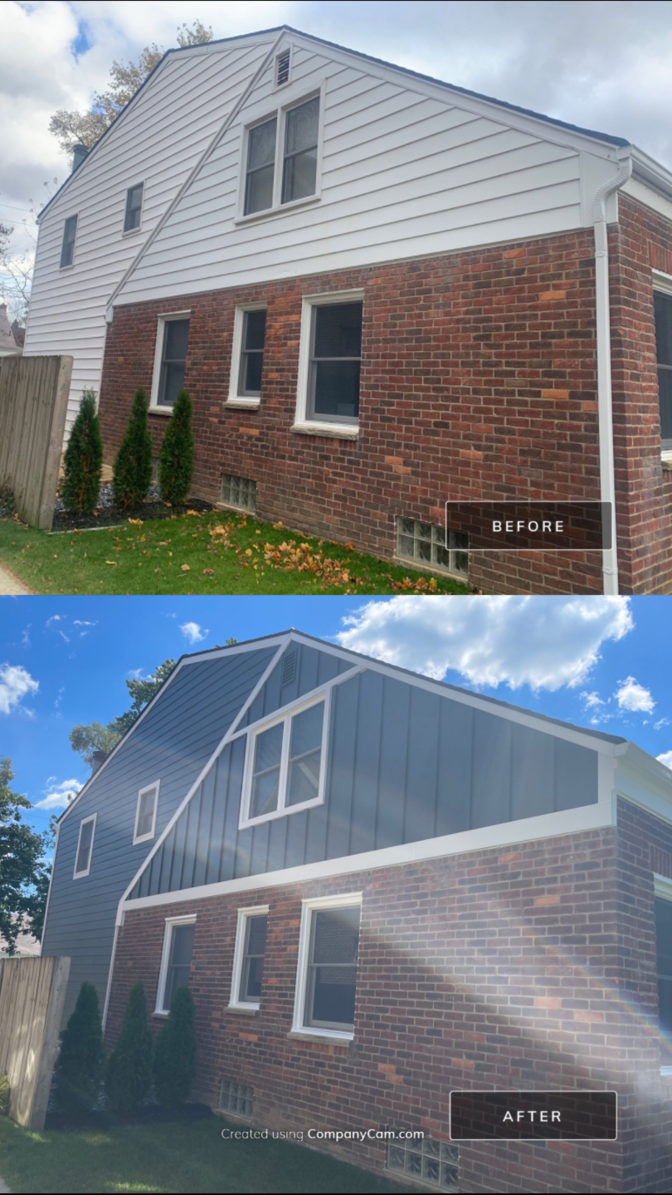 Siding Installation using James Hardie - Private Residence  by Bloomfield Construction & Restoration
