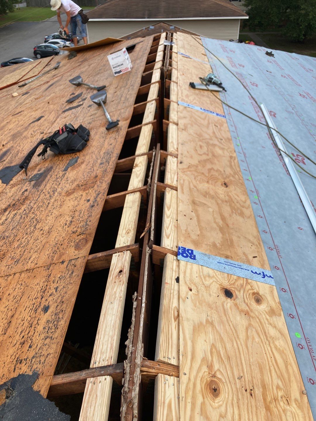 Residential Roofing Repair using Roof Replacement by American Roofing & Construction LLC