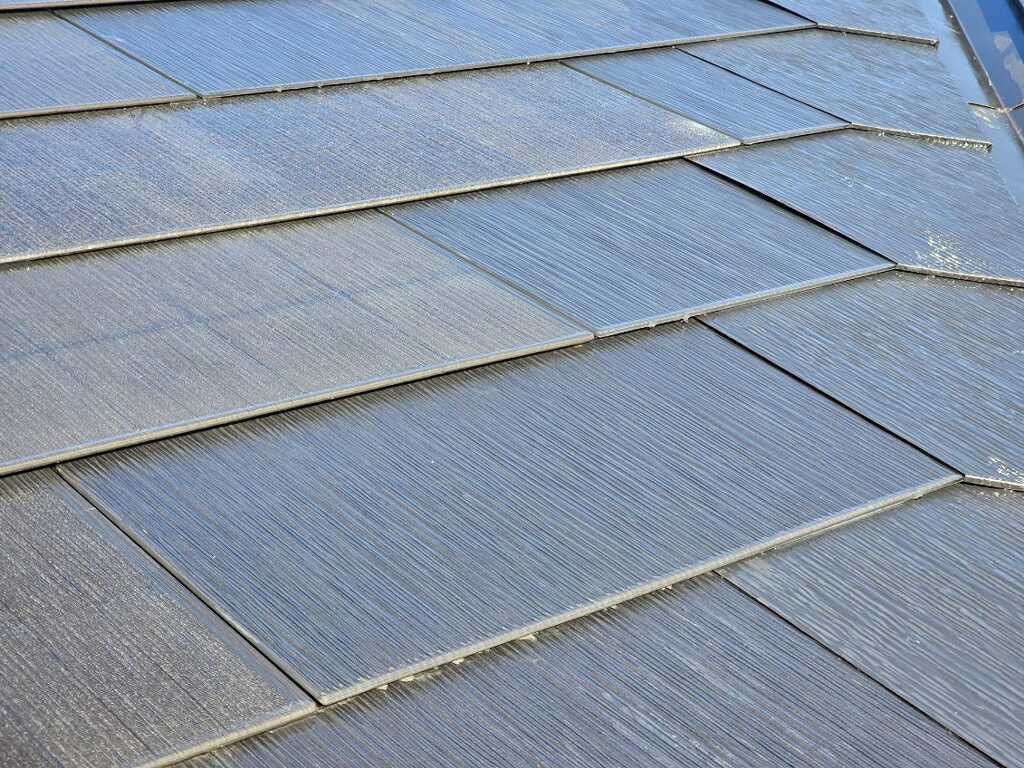 Tesla Roof Cleaning in Fontana California by Palm Coast Solar Cleaning