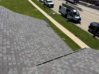 Turtle Shell gutter protection installation in Lena, IL 61048, photograph 13