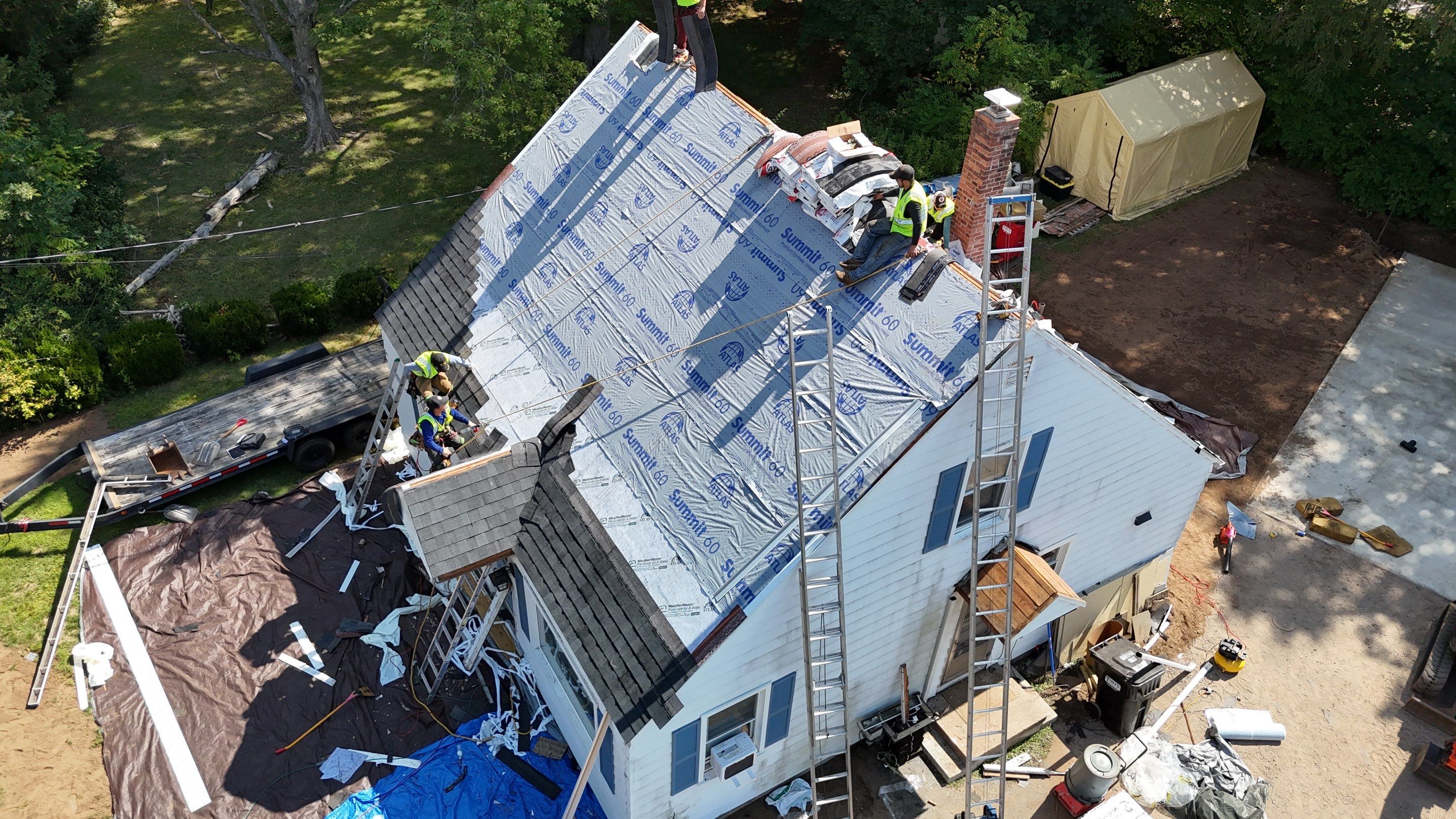 Atlas Pinnacle Pristine: Black Shadow in Wallingford by Golden Shield Roofing