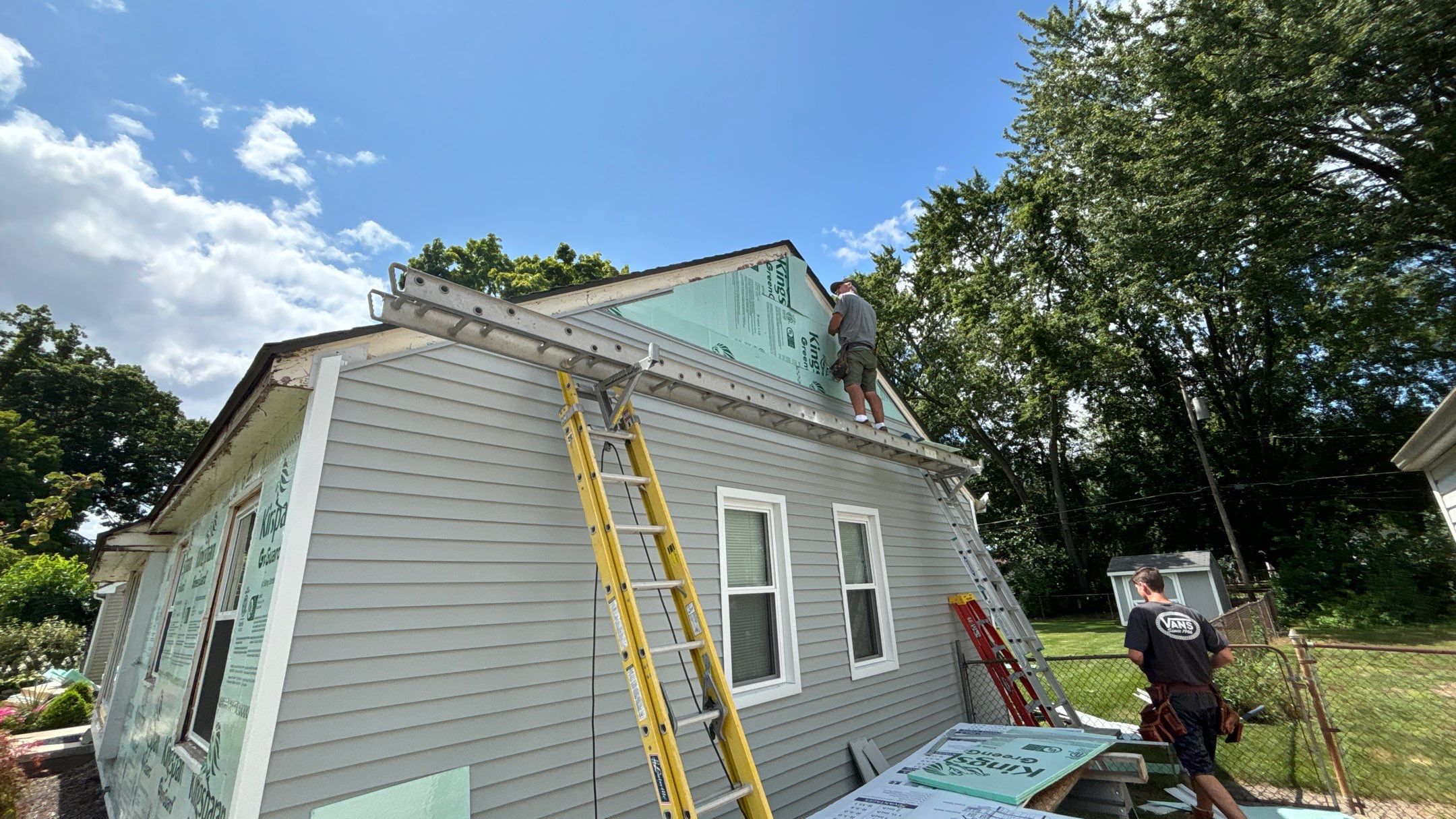 Siding Replacement using Alside Odyssey D4" by 180 Contractors