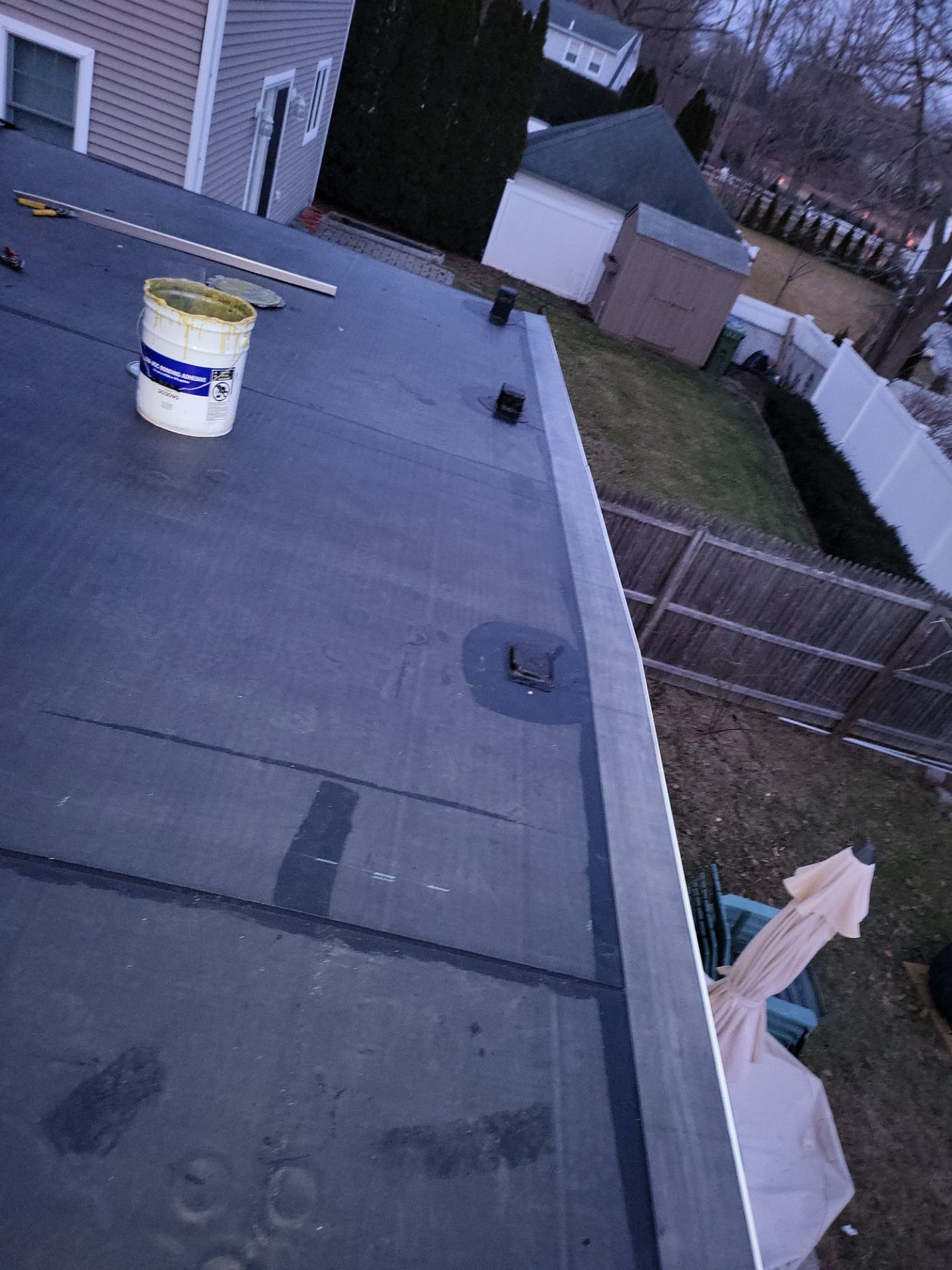 Residential Roofing Installation using Owens Corning TruDefinition Duration Sierra Gray by A Plus Exterior