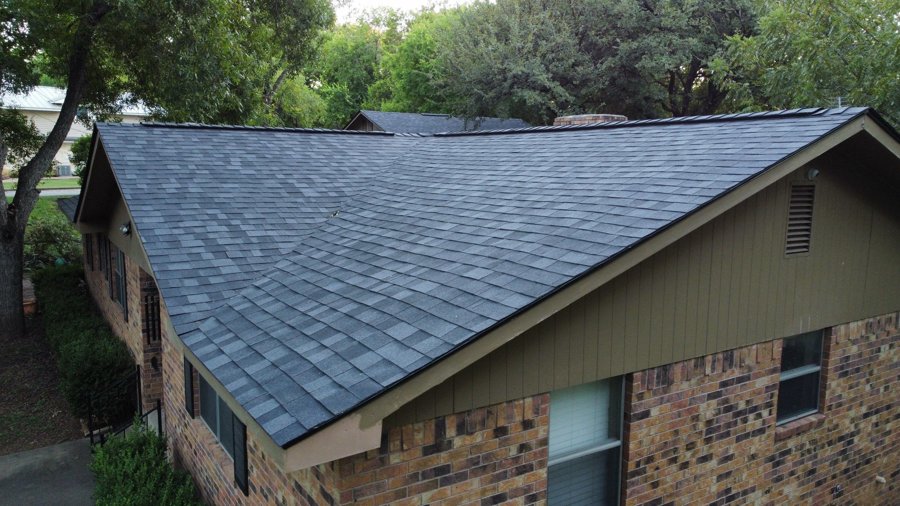 Reroof After Hail Storm by Berry Good Roofing 