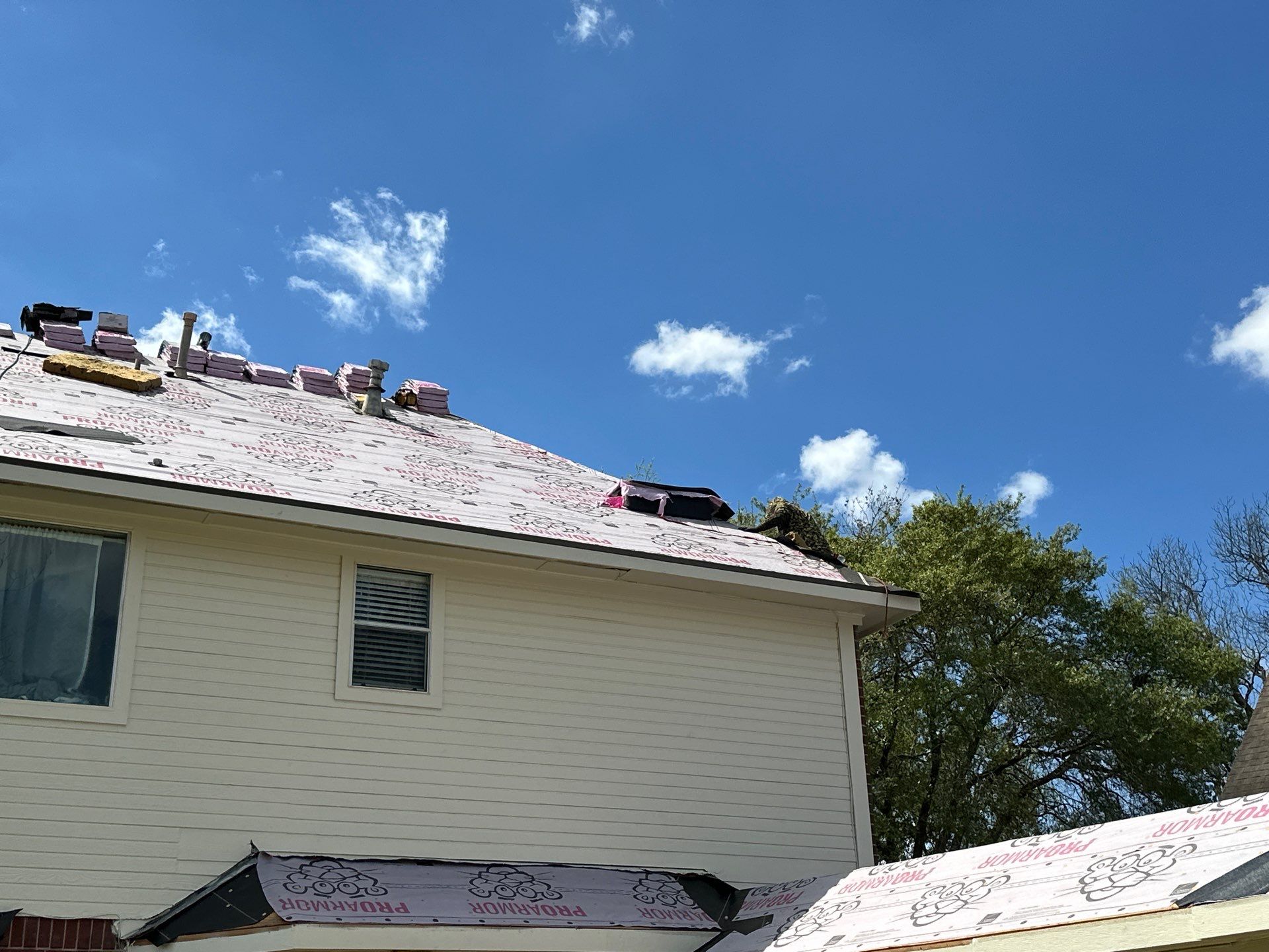 Project in Sugar Land by Motion Roofing