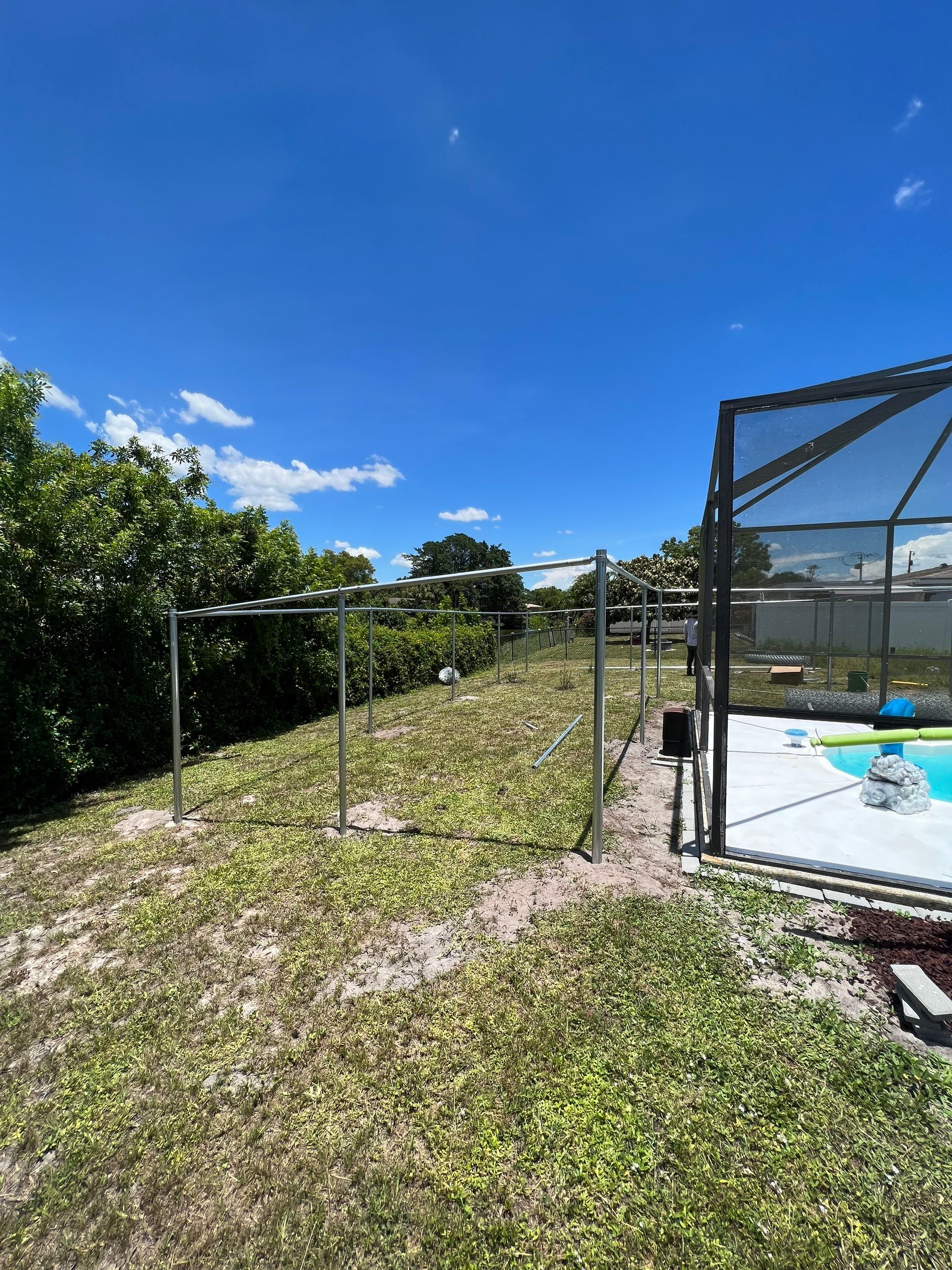 Venice, FL 6ft. Tall Galvanized Chain-Link Fence by Asap fence and gates, LLC