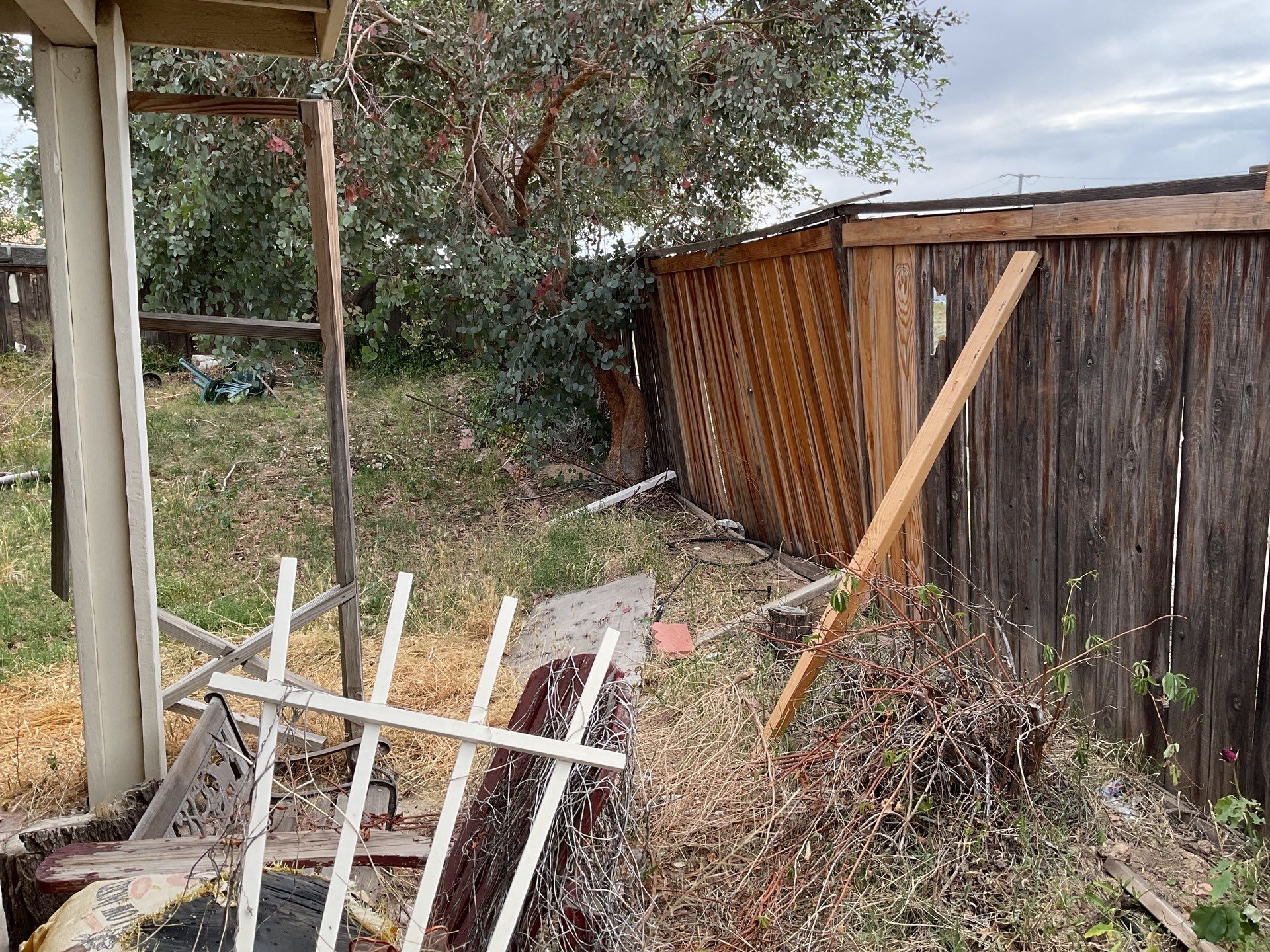 Fence Repair using Vinyl by Fence Guys Inc. 