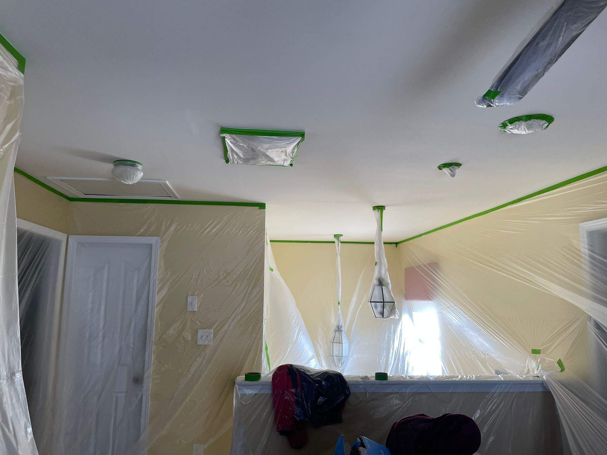 Roof replacement and interior repair by hail and wind damage by Just Brilliant Restoration JBR
