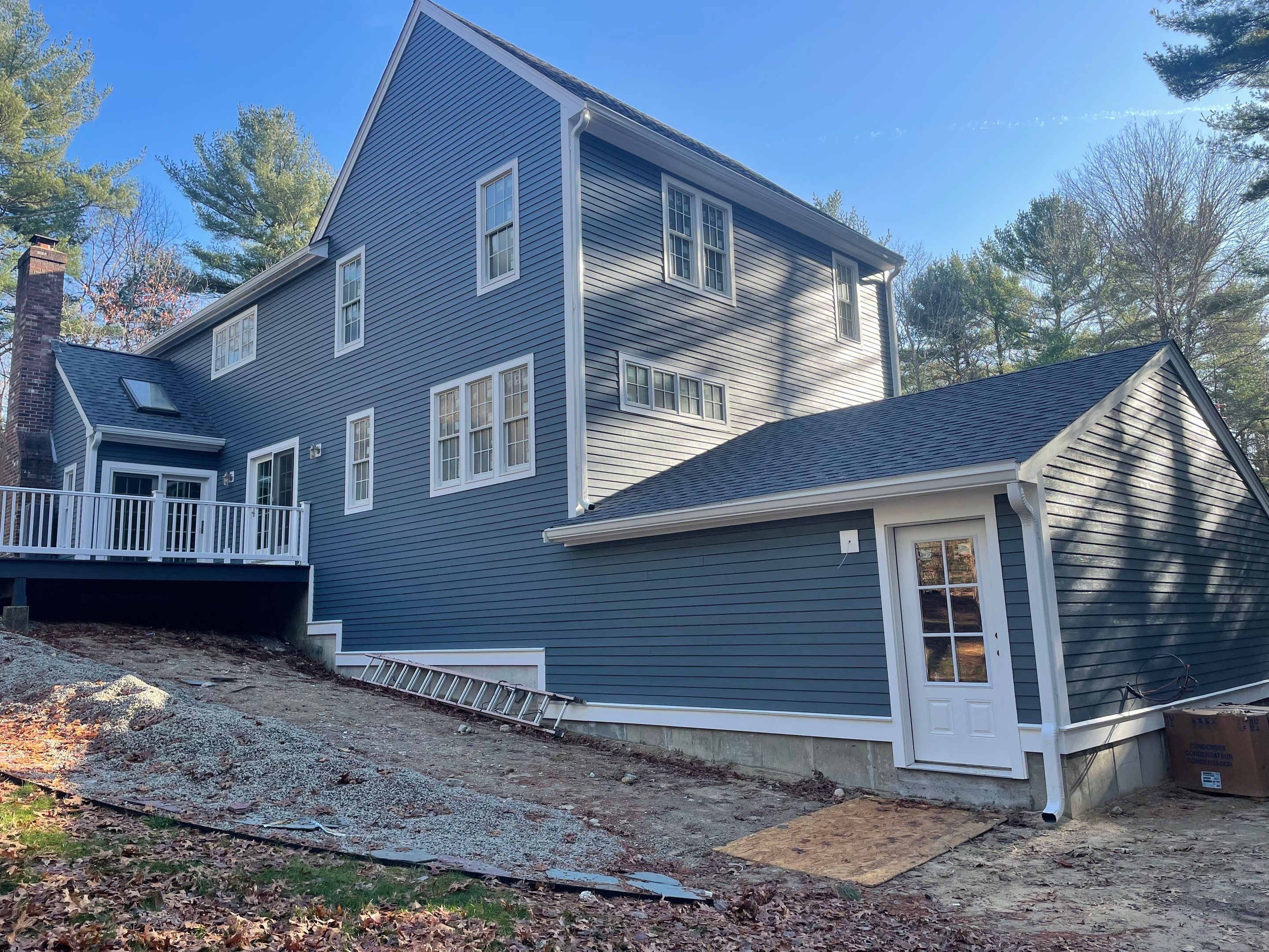 6" k-Style Aluminum Gutter and 3x4 downspouts in Pembroke, MA by Gutter Pro Enterprises