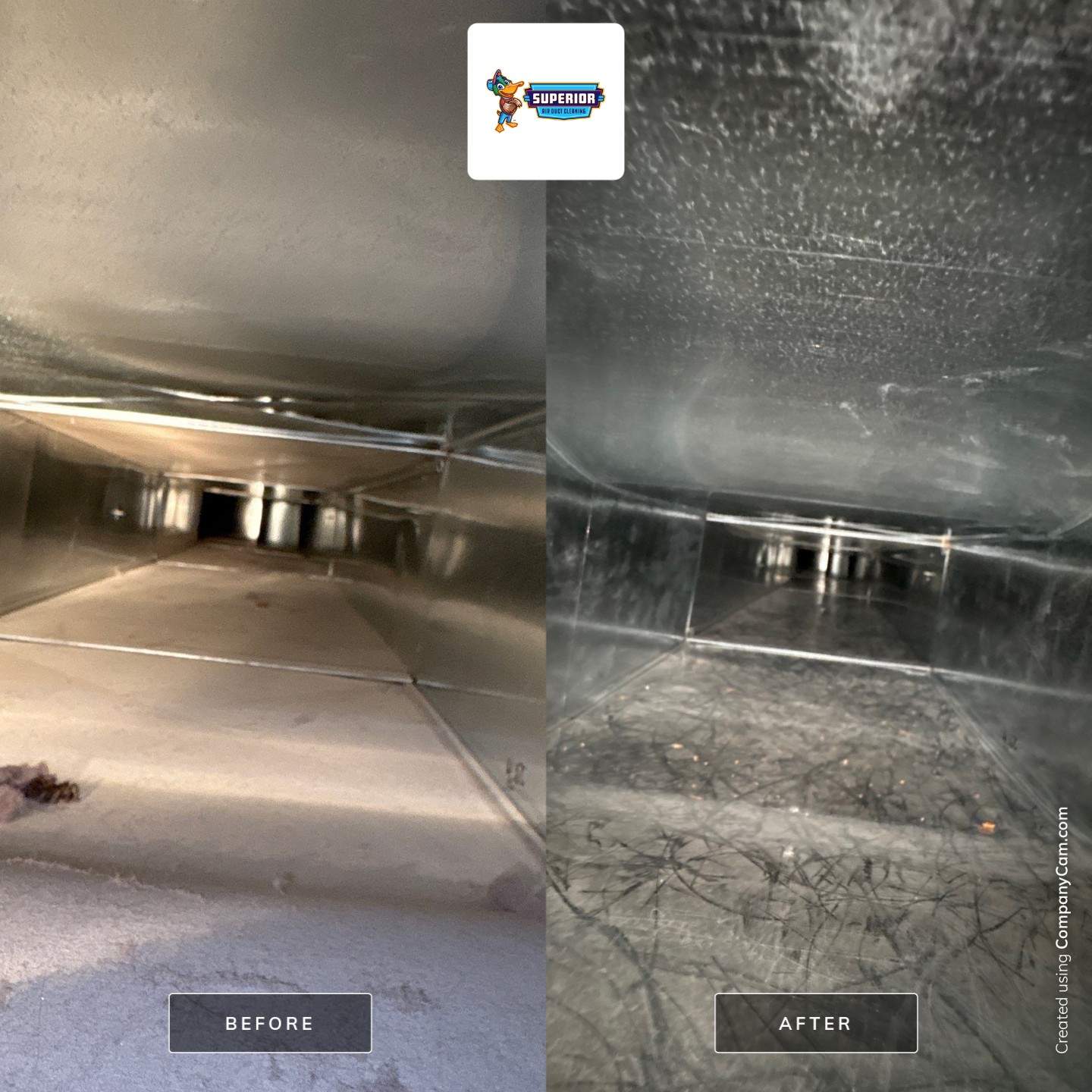 Air Duct Cleaning With a Vacuum Truck in New Castle, PA by Superior Air Duct Cleaning