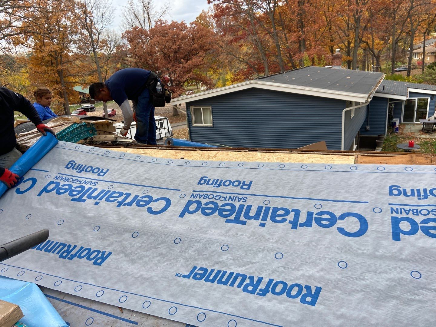 Roof Replacement using CertainTeed Landmark by 180 Contractors