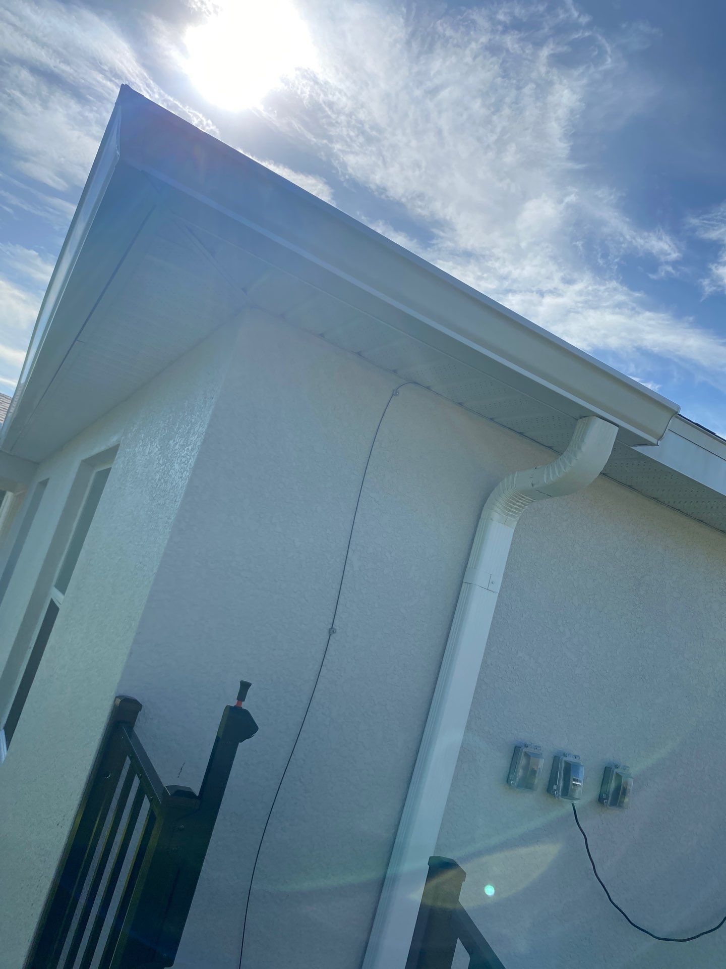 6-Inch Seamless Aluminum Gutters in Cape Coral FL by Gutter Professors