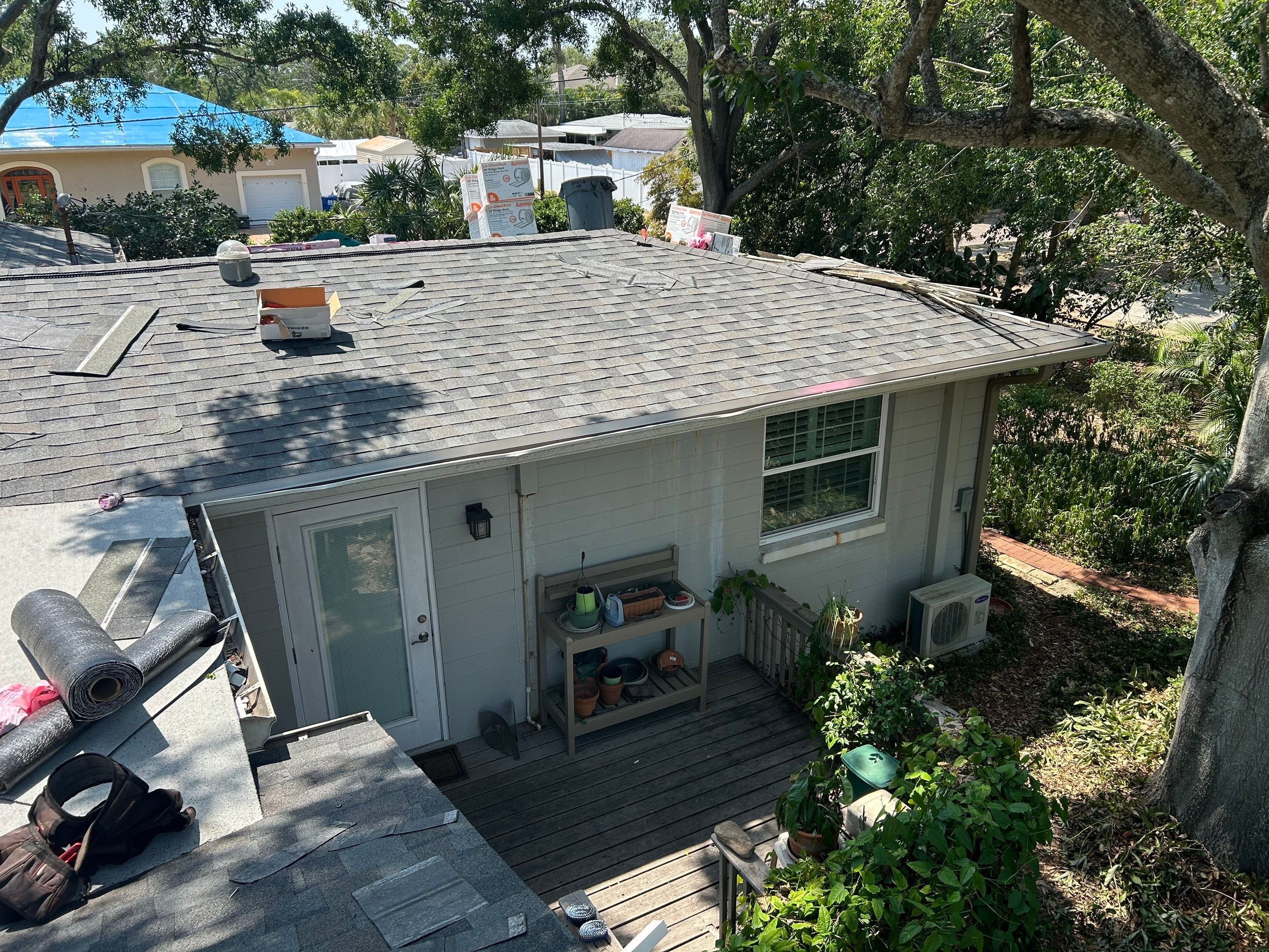 Project in St. Petersburg by Mitchell Roofing Company LLC 