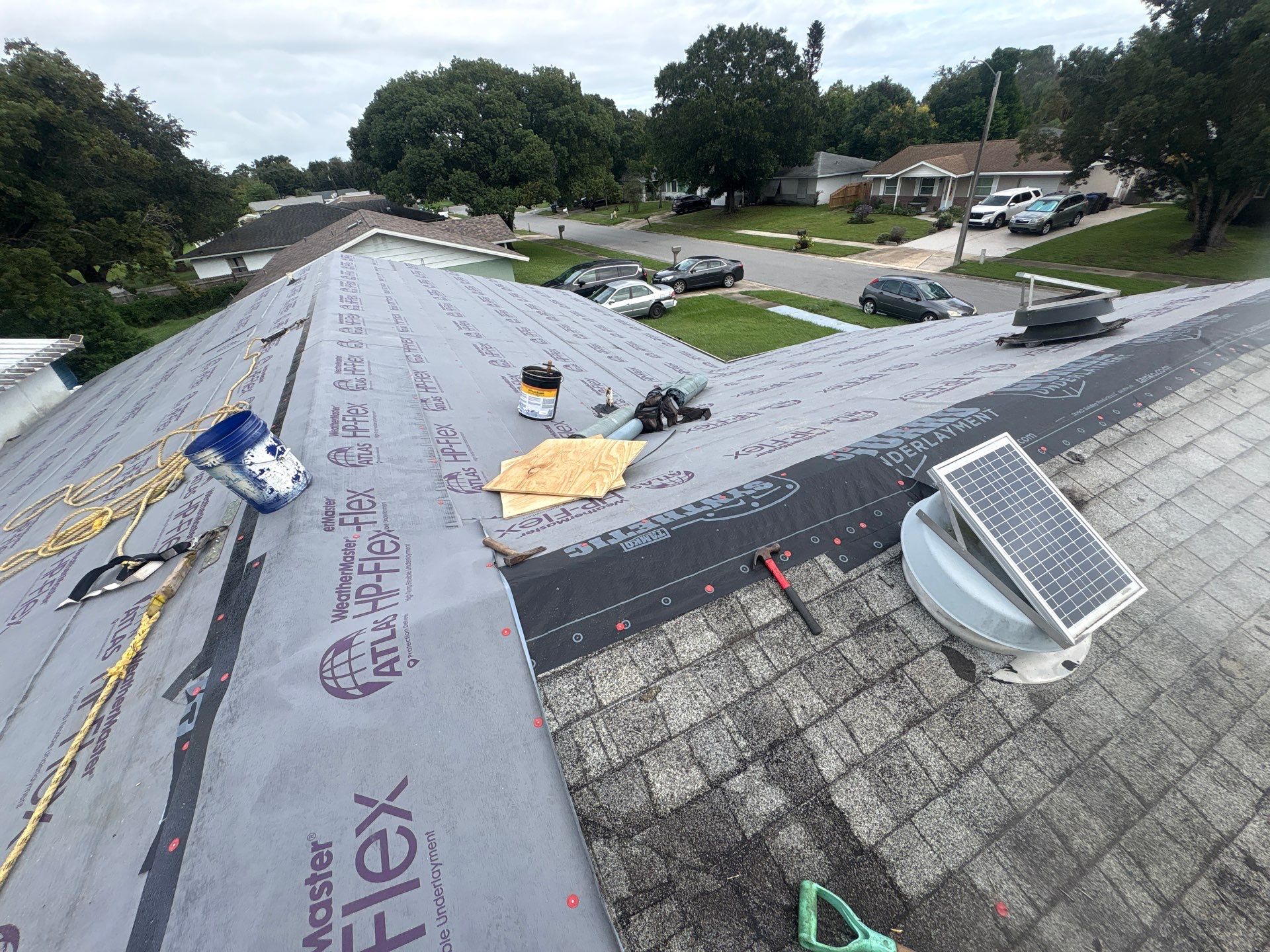 Permalock Metal Roofing Installation and Underlayment Replacement in Titusville by Pinnacle Roofing Group