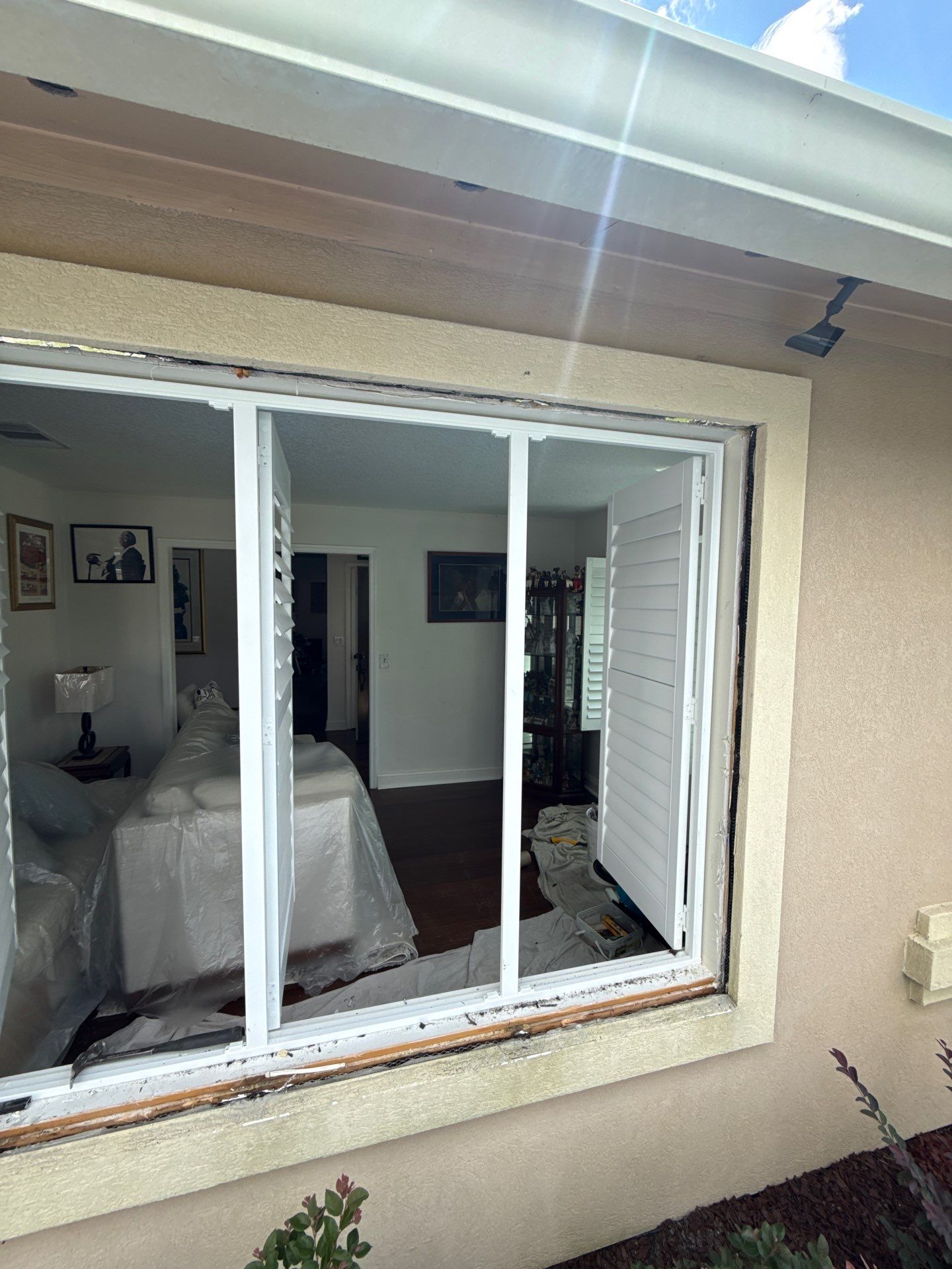 Custom Window Replacement and Plantation Shutter Installation in Jacksonville by Windows & Doors Store