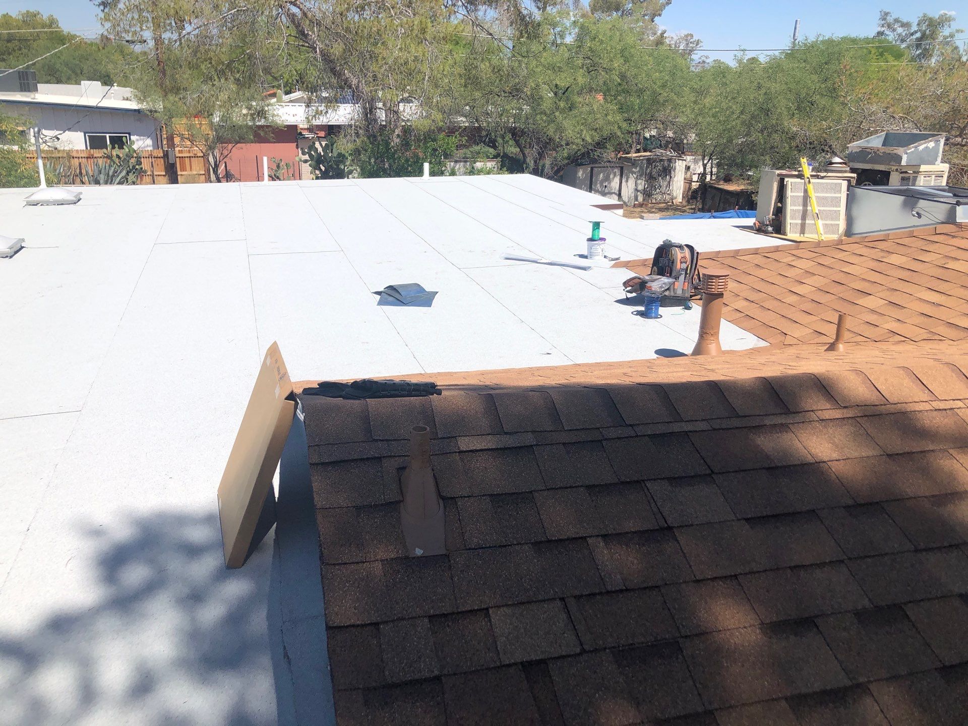 Desert Tan Shingles by Reimagine Roofing
