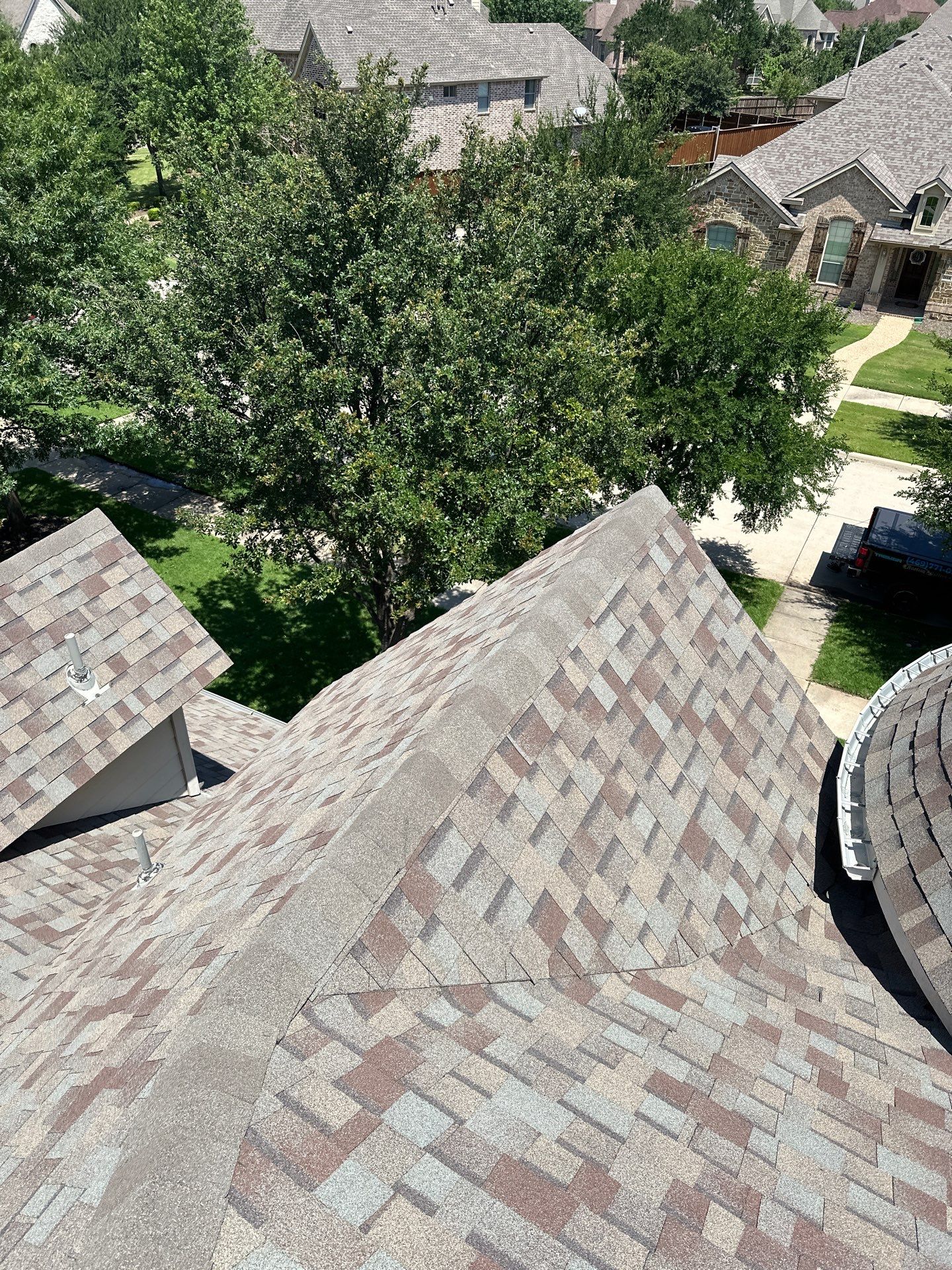 Project in Frisco  by Zeus Exteriors